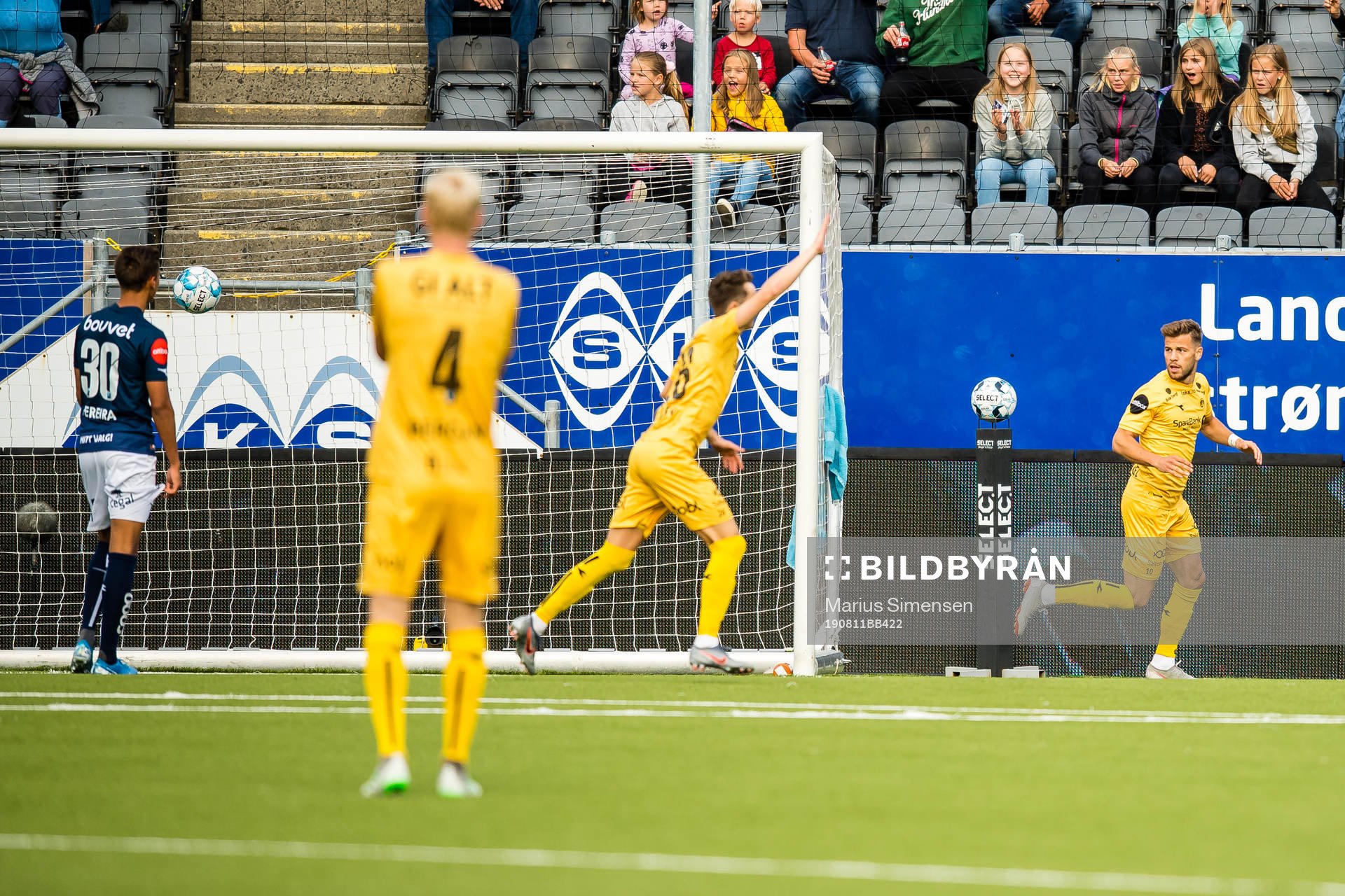 Philip Aksel Frigast Zinckernagel of Bodø/Glimt celebrates