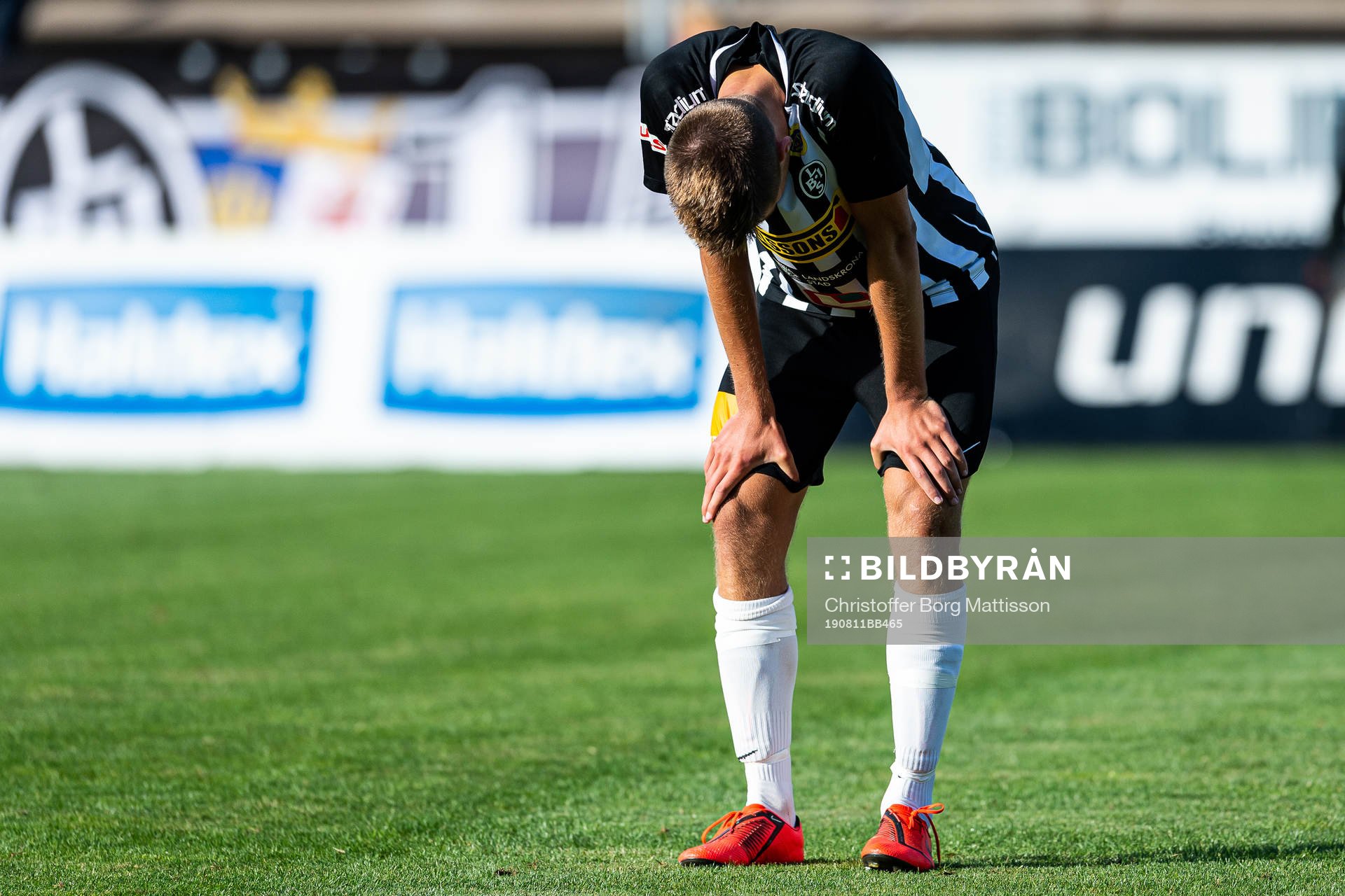 Landskronas Filip Olsson deppar
