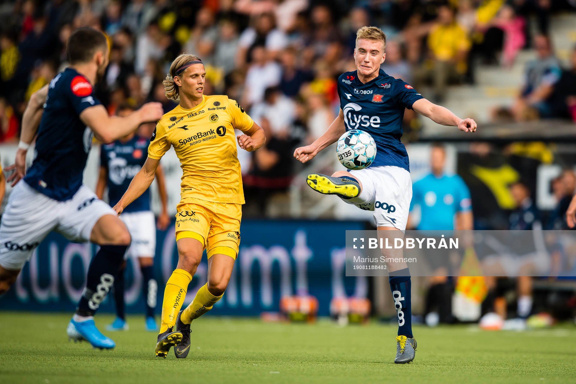 Ulrik Saltnes of Bodø/Glimt and Kristian Thorstvedt of