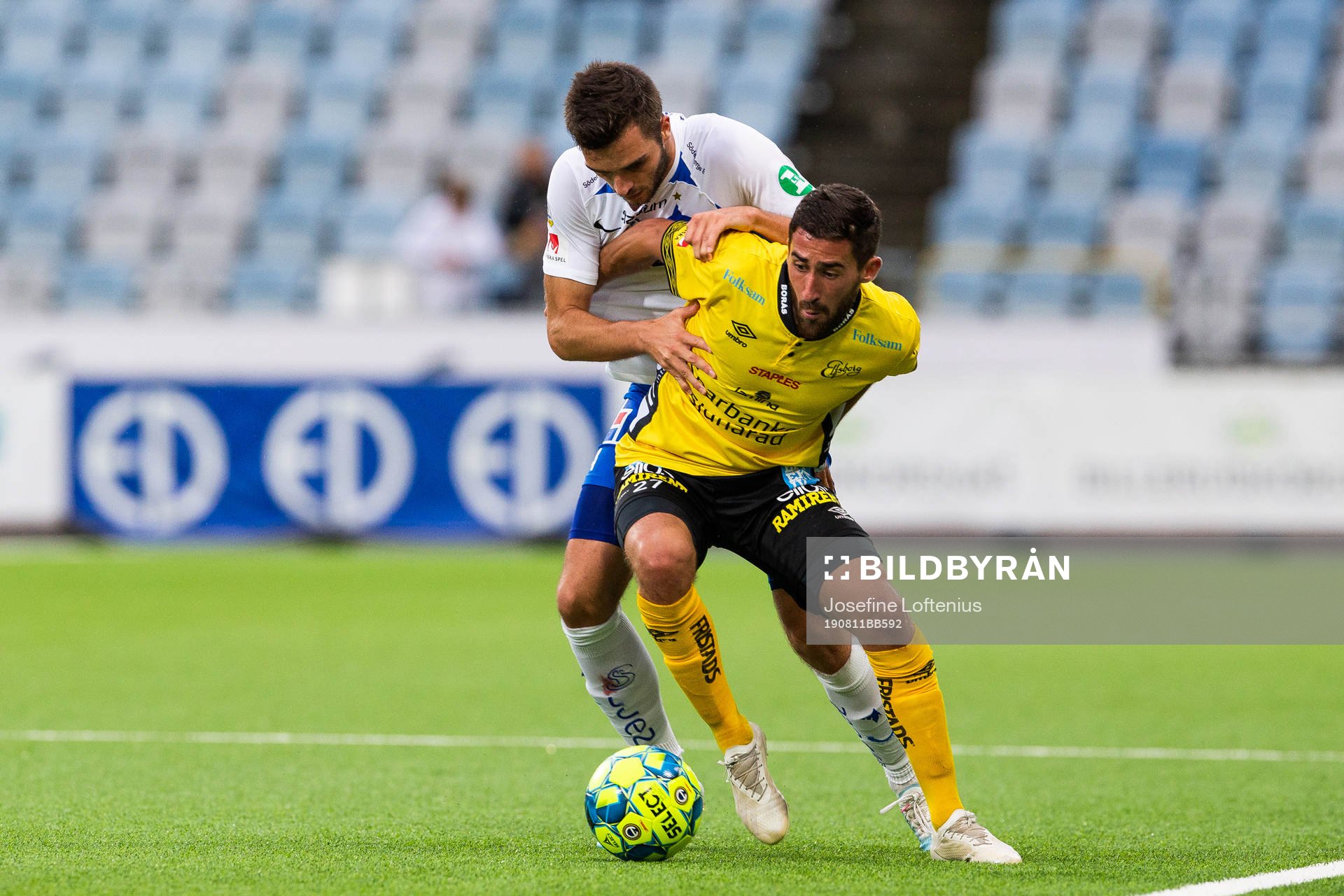 IFK Norrköpings Egzon Binaku och Elfsborgs Frederik Holst
