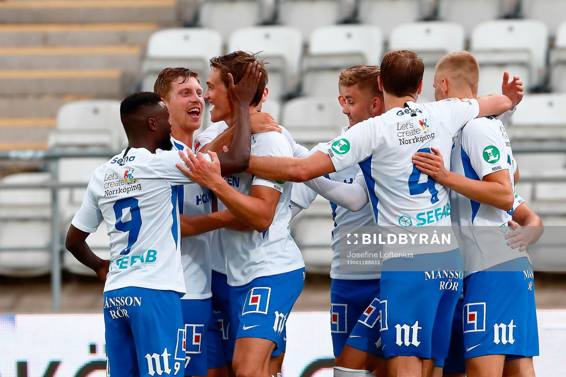 IFK Norrköpings Alexander Fransson och Rasmus Lauritsen