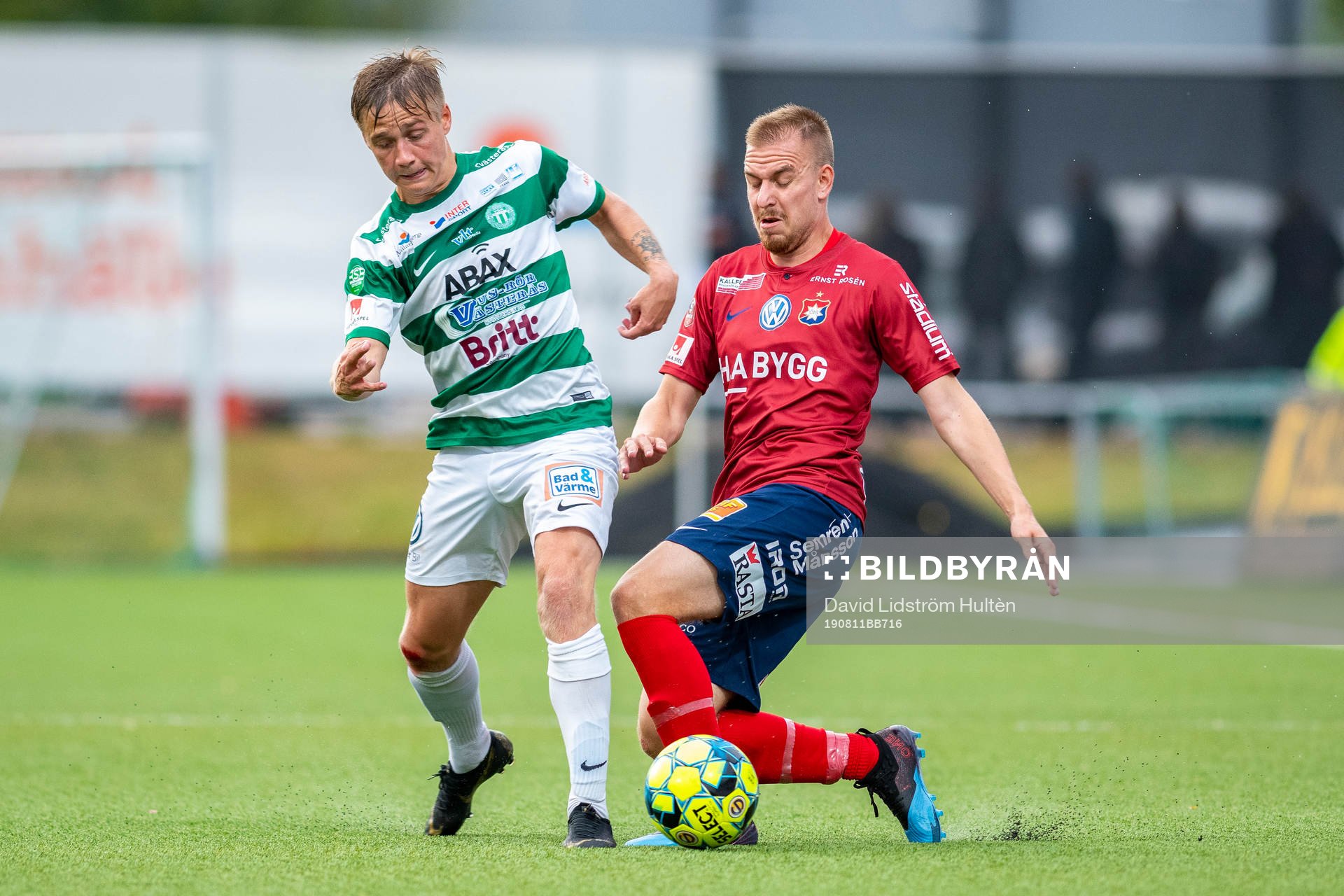 Västerås Dennis Persson och Örgrytes Linus Tornblad