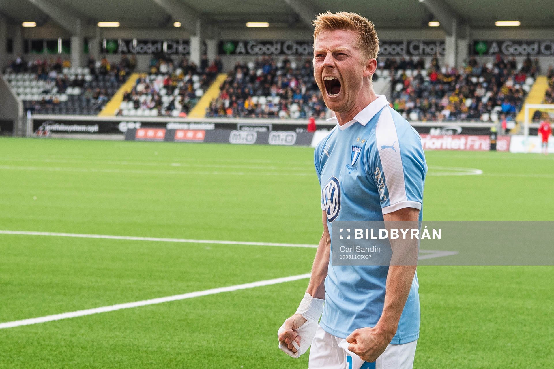 Malmö FFs Anders Christiansen jublar