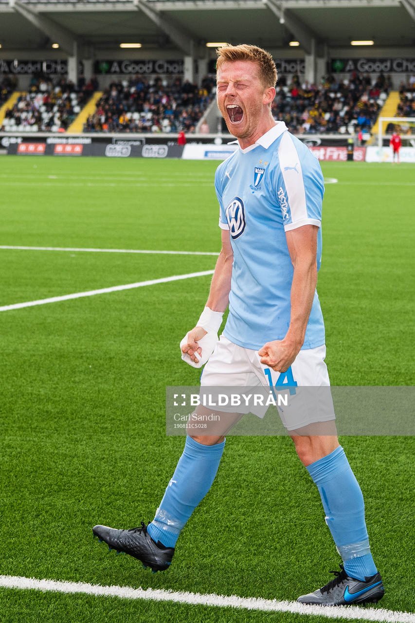 Malmö FFs Anders Christiansen jublar