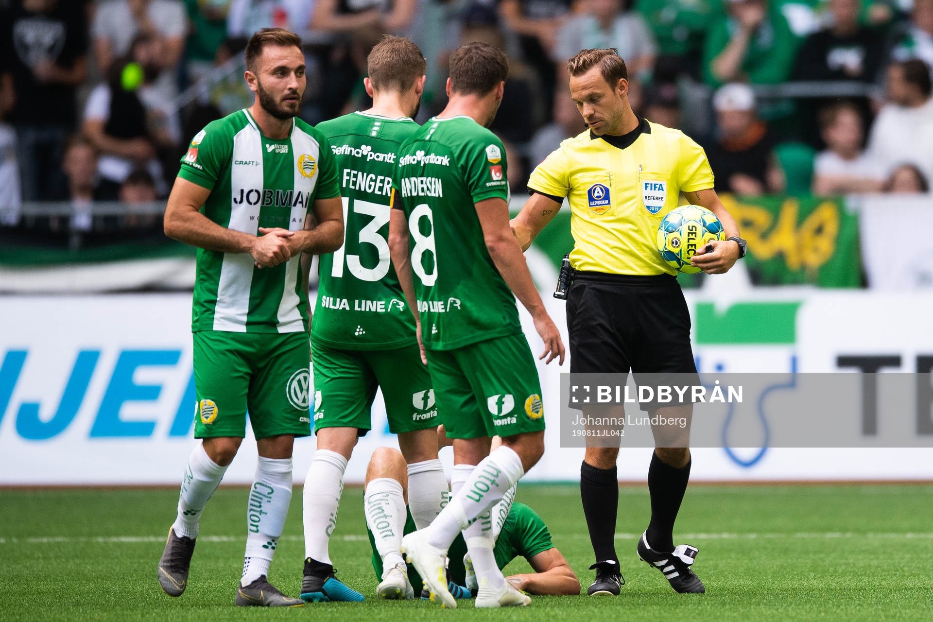 Hammarbys domare Kristoffer Karlsson