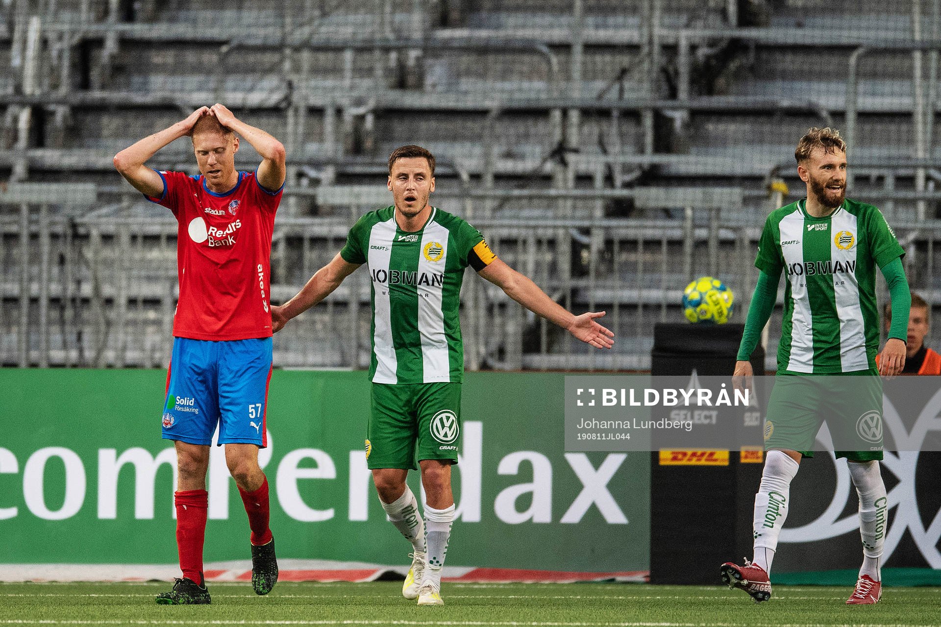 Helsingborgs Markus Holgersson deppar