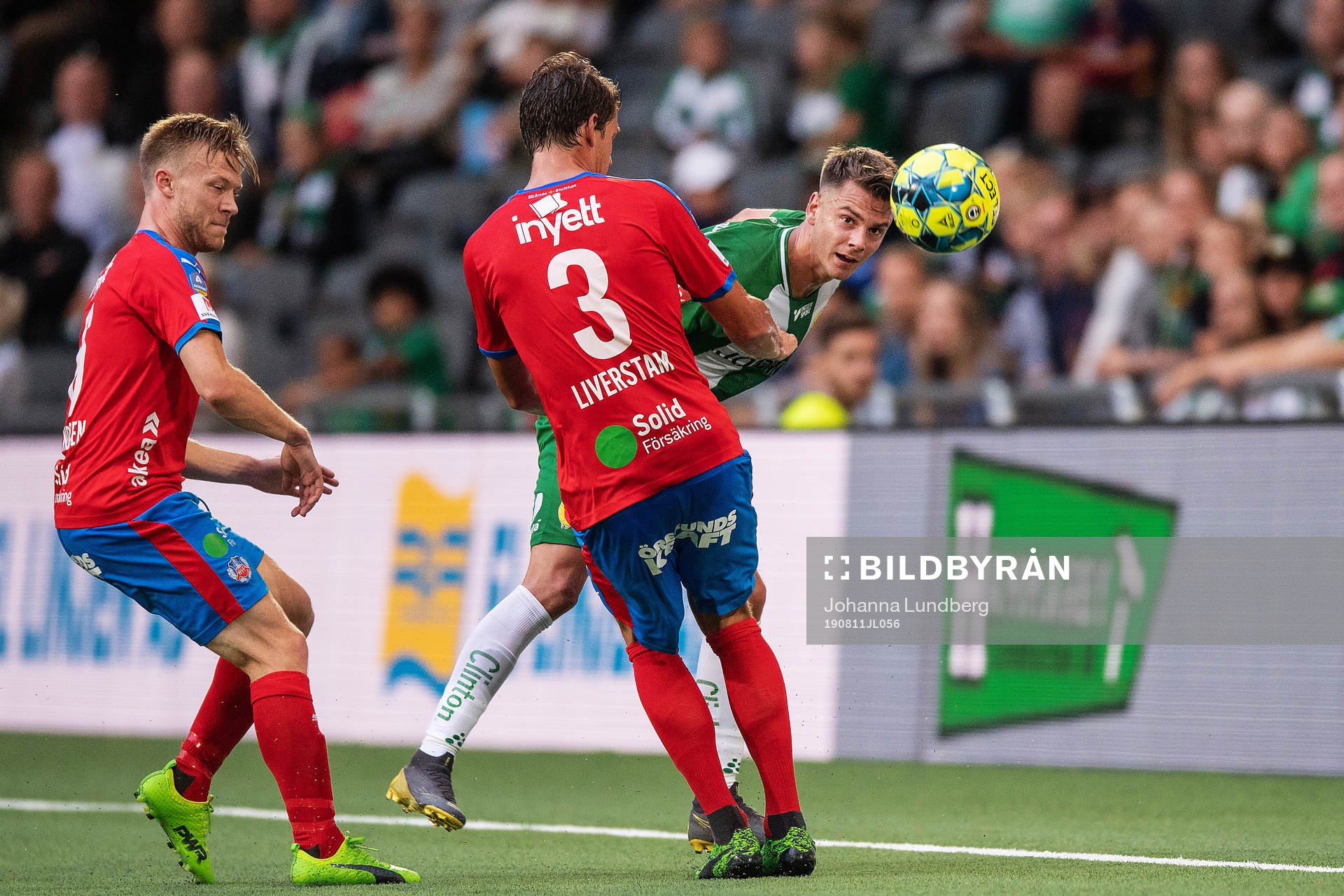Hammarbys Alexander Kacaniklic mot Helsingborgs Fredrik