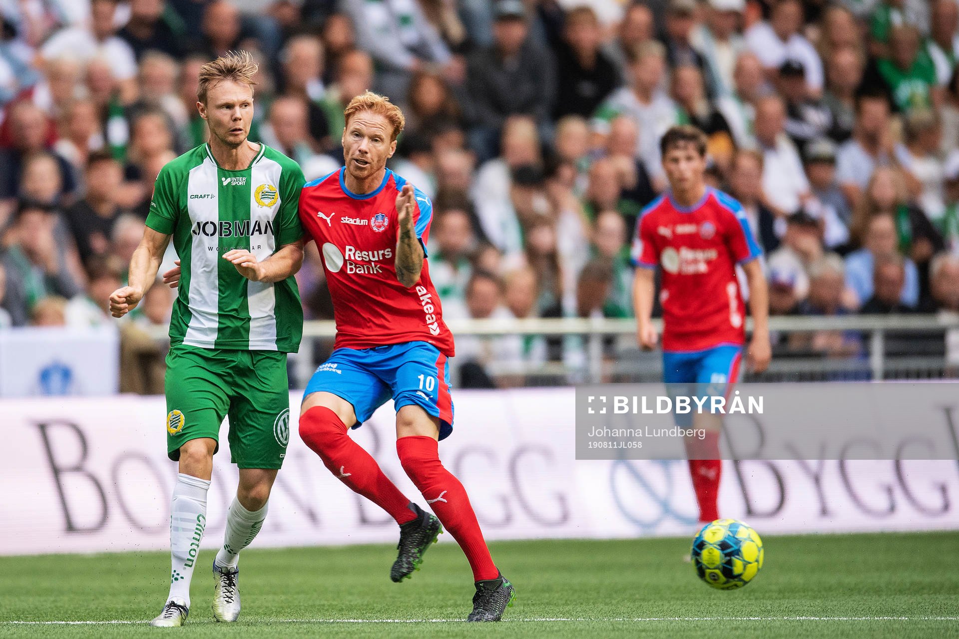 Hammarbys Tim Söderström och Helsingborgs Alexander