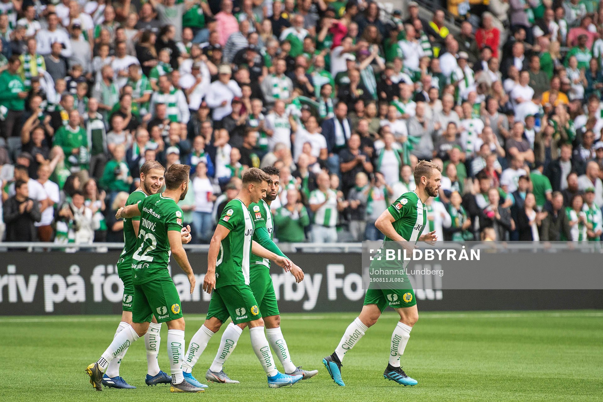 Hammarbys Muamer Tankovic, Darijan Bojanic, Alexander