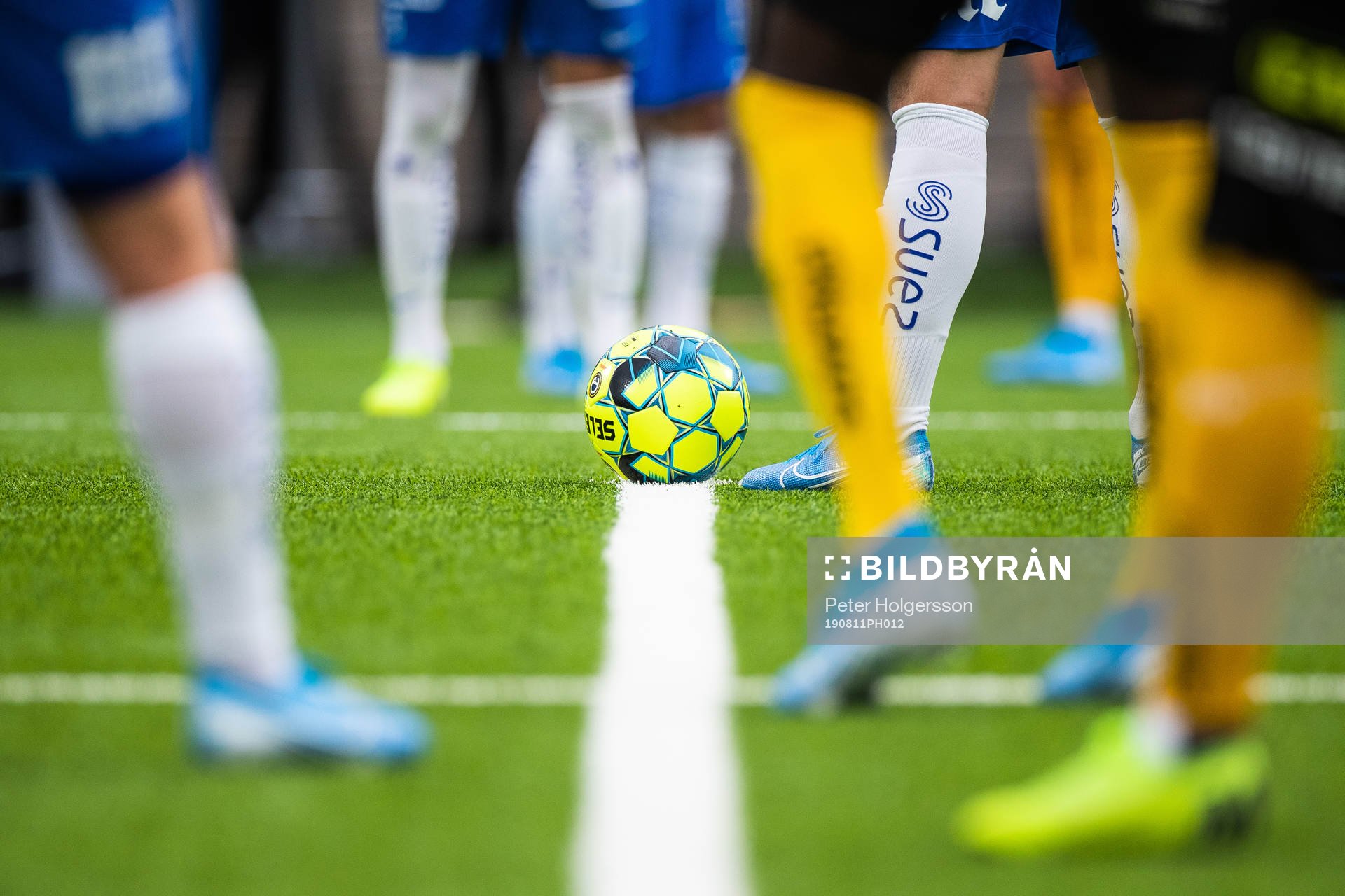 En Selectboll i mittcirkeln