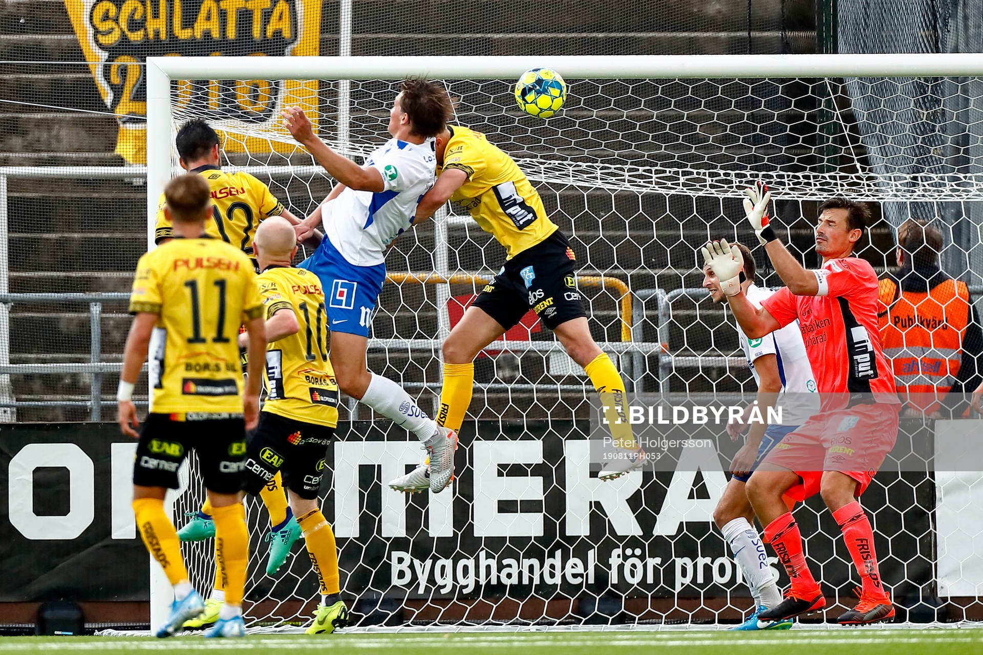 IFK Norrköpings Rasmus Lauritsen nickar mål 2-0 förbi