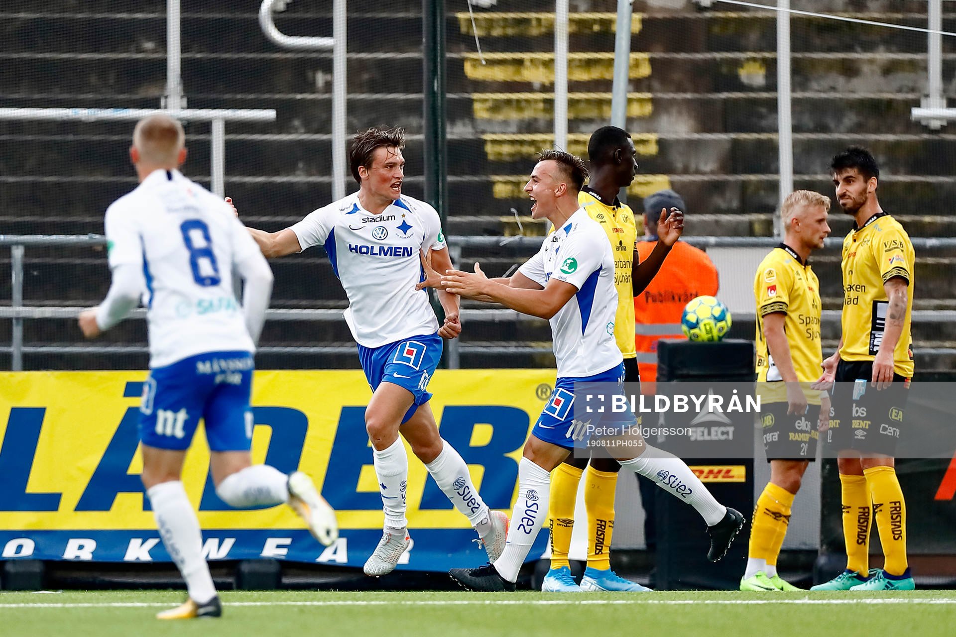 IFK Norrköpings Rasmus Lauritsen och Henrik Castegren