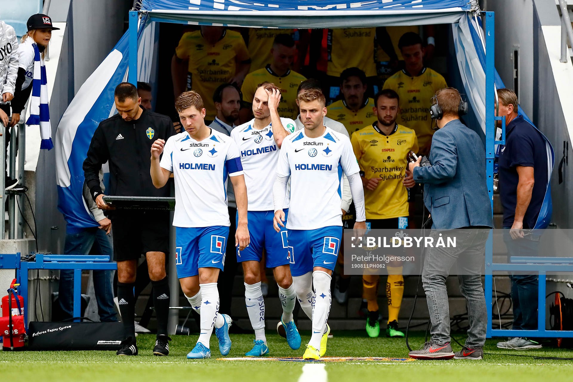 IFK Norrköpings Alexander Fransson , Lars Krogh Gerson och