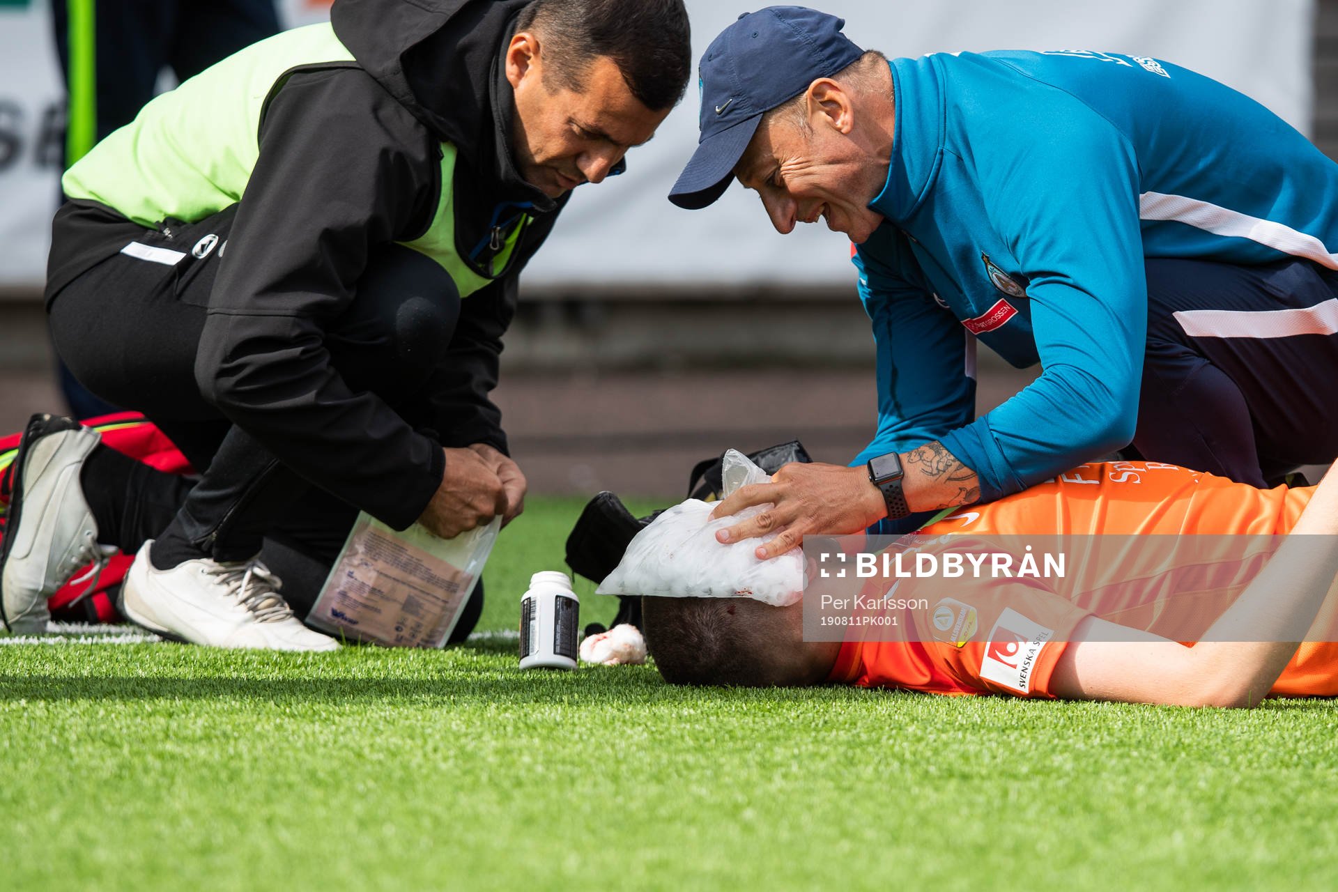 AFC Eskilstunas Adnan Catic får vård