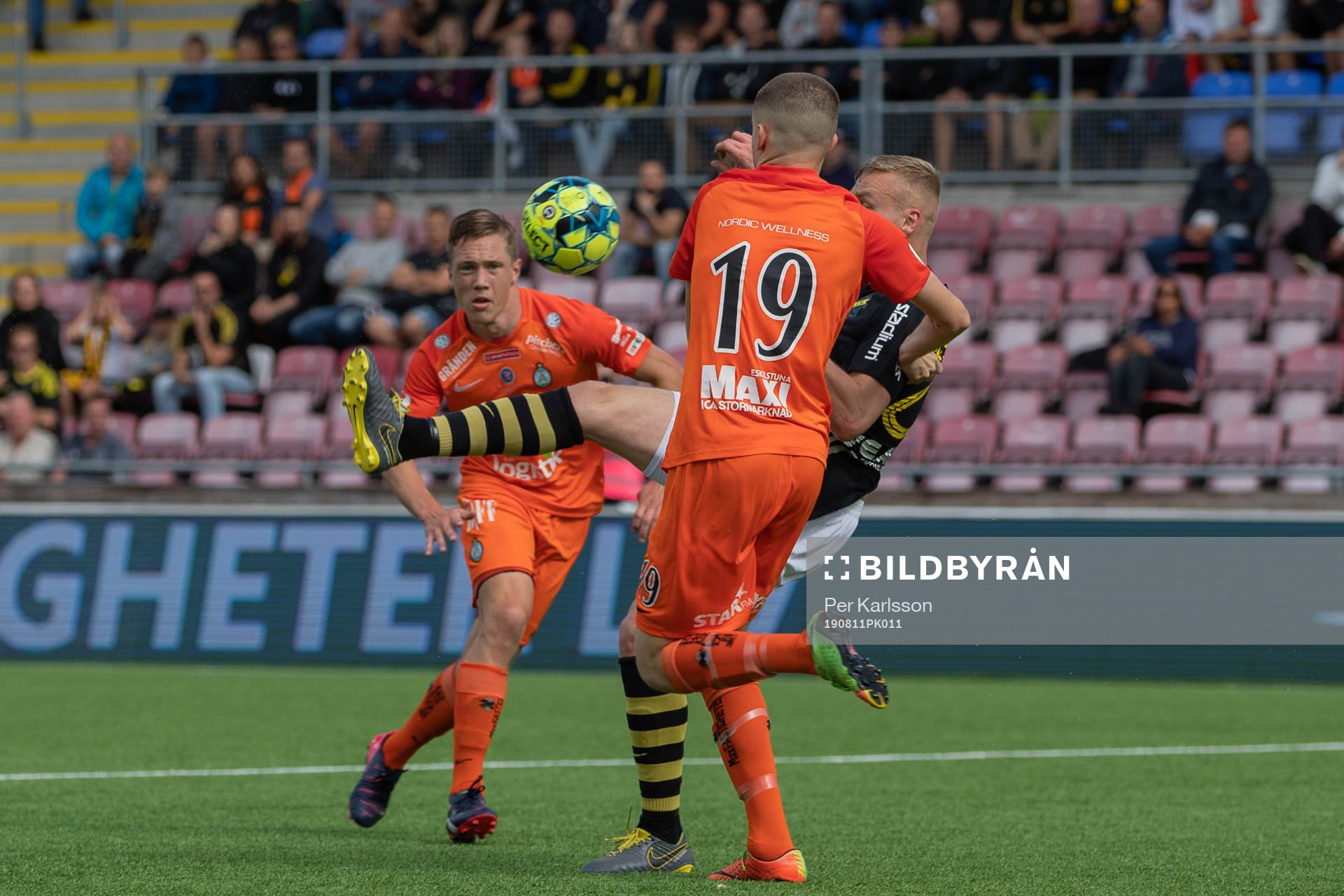 AFC Eskilstunas Gustav Jarl  och AFC Eskilstunas Adnan