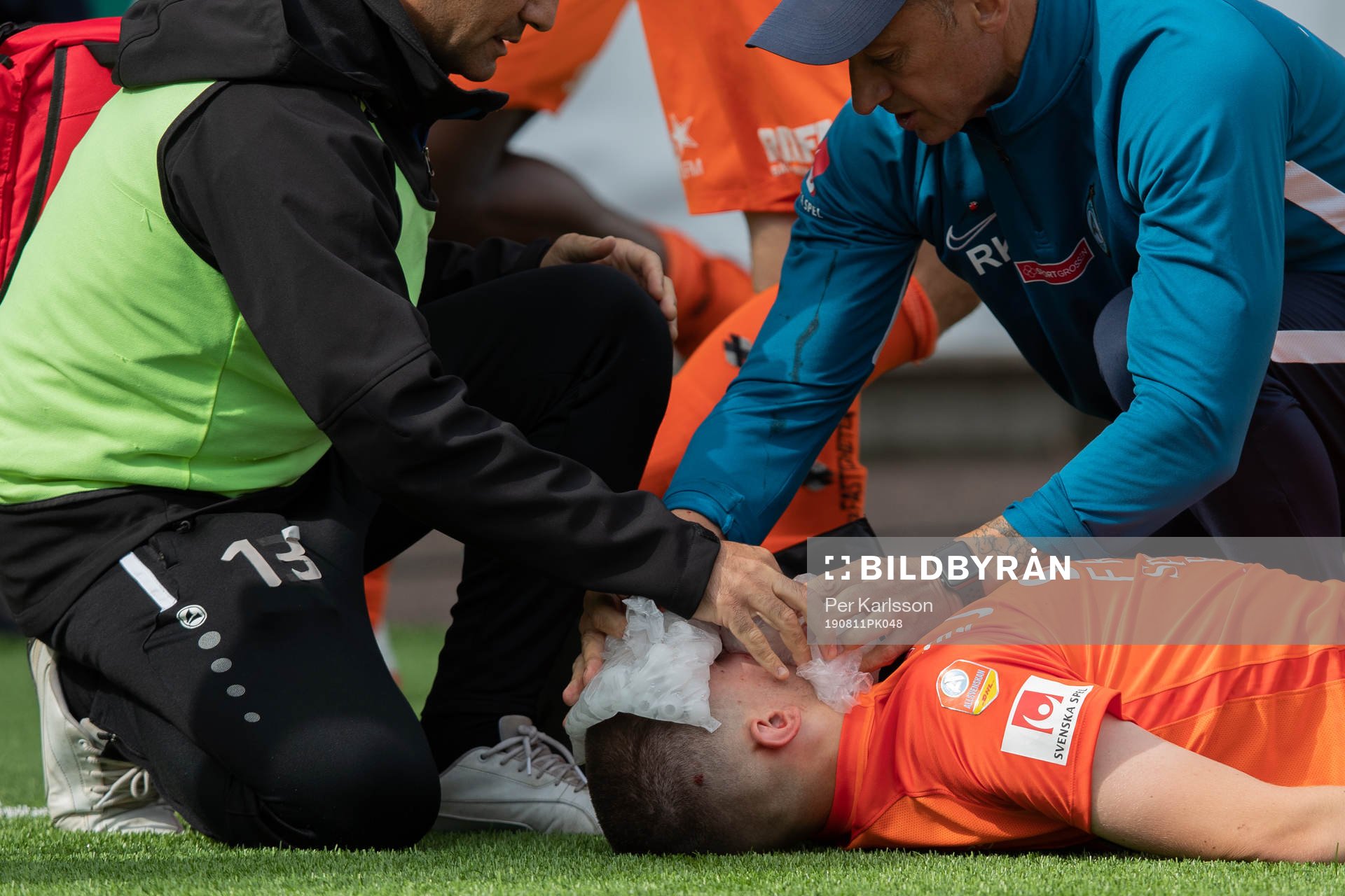 AFC Eskilstunas Adnan Catic skadad