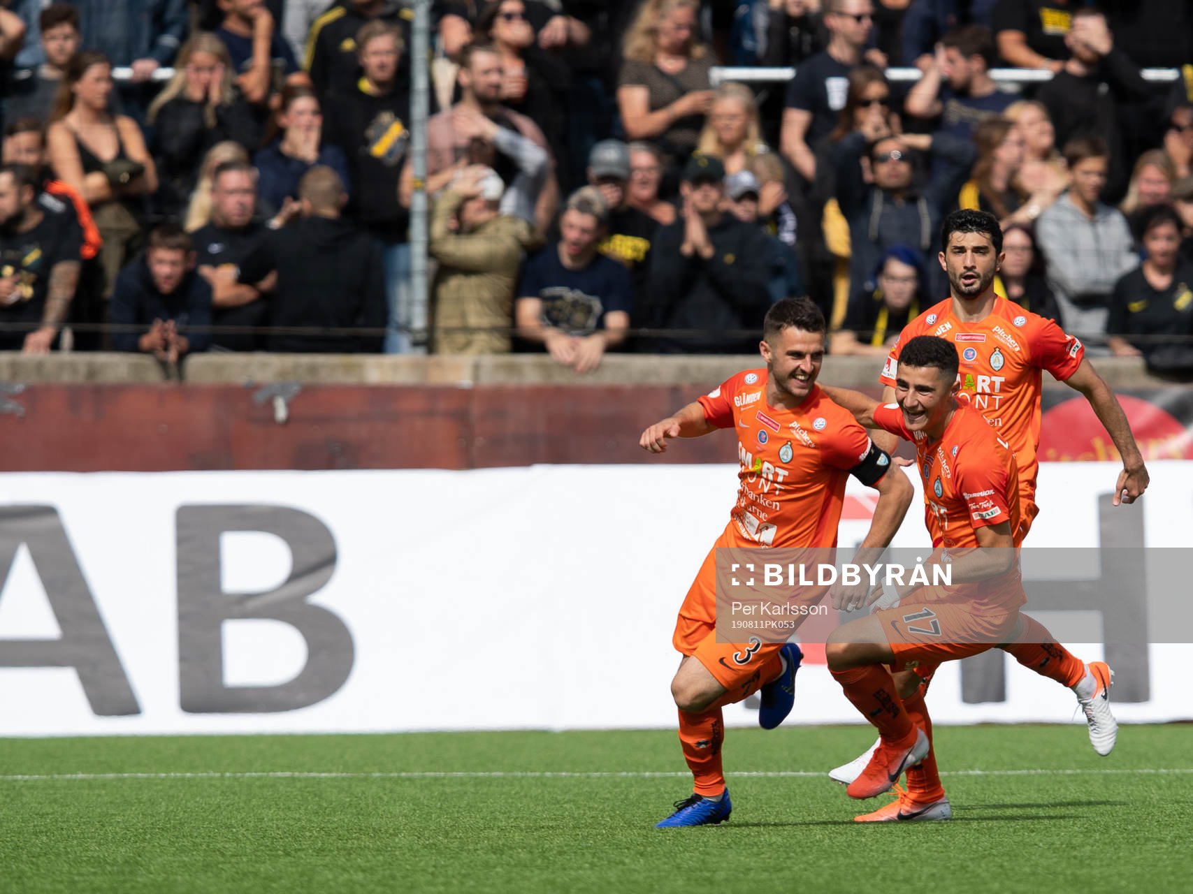 AFC Eskilstunas Kadir Hodzic jublar