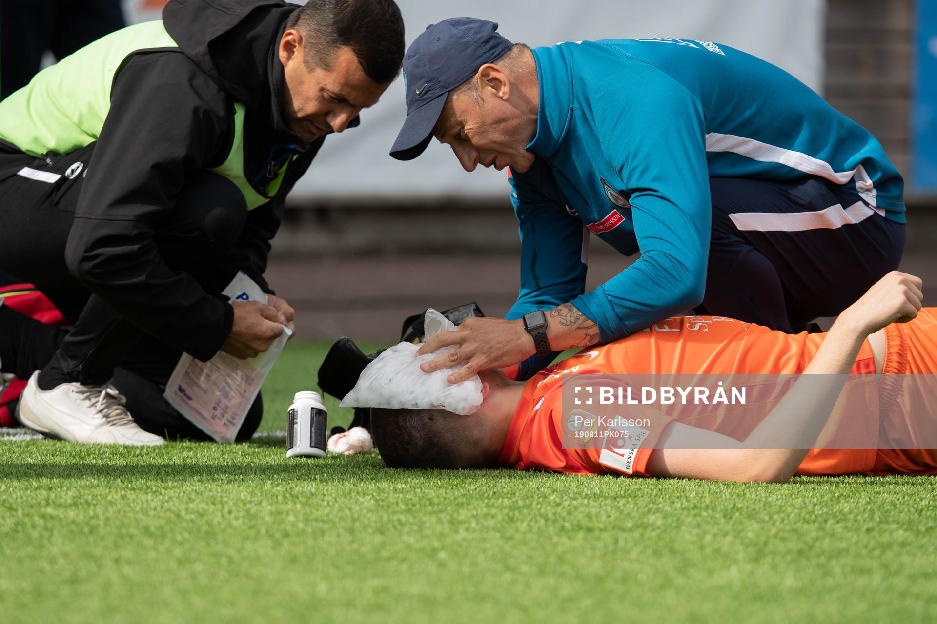AFC Eskilstunas Adnan Catic skadad