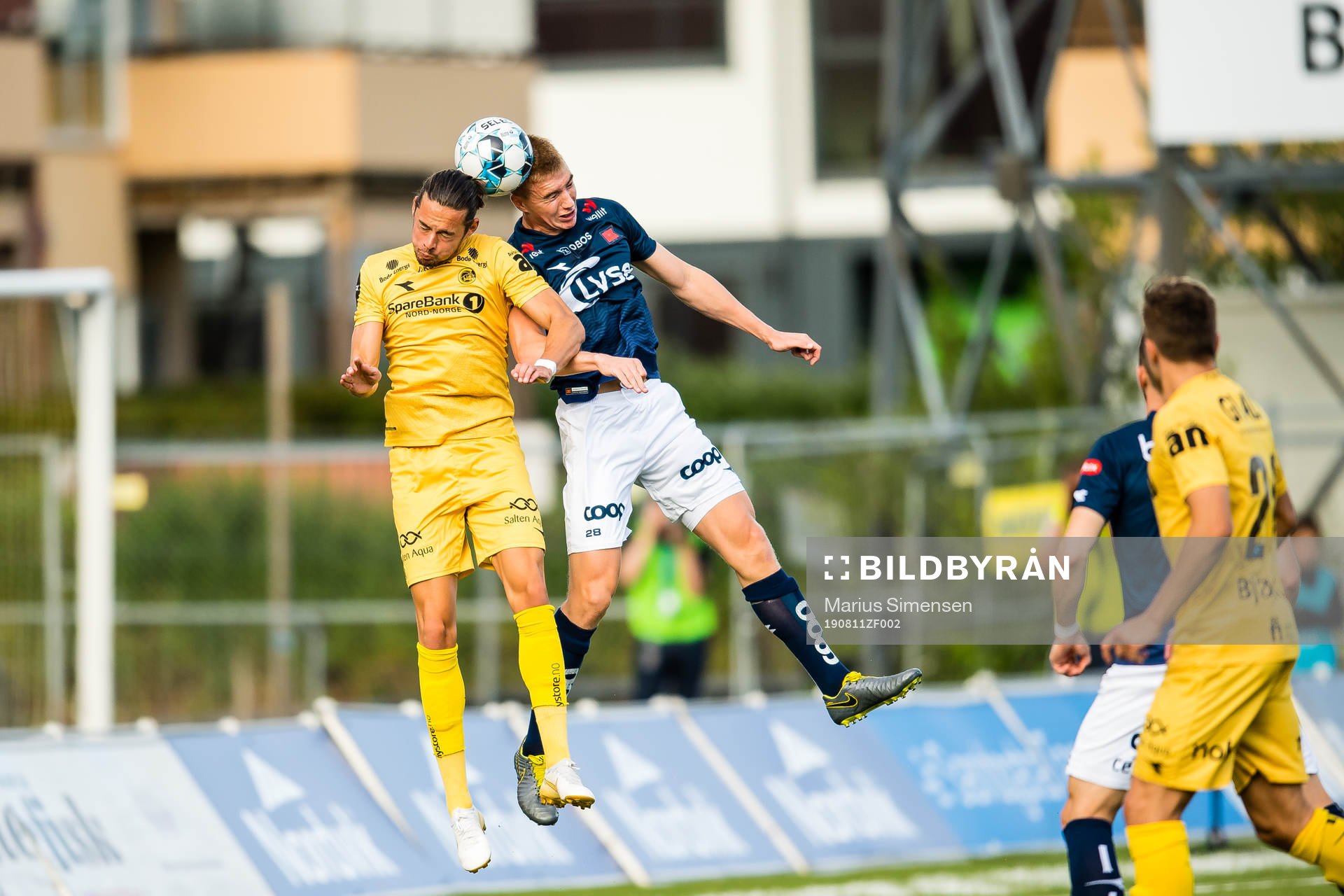 Amor Yonas Layouni of Bodø/Glimt and Kristian Thorstvedt