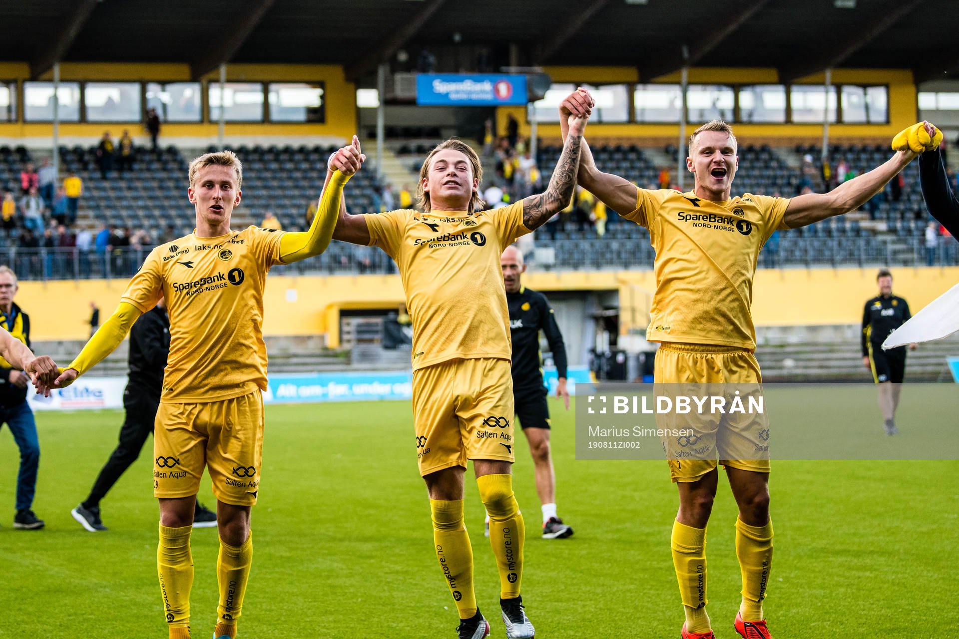 Erlend Dahl Reitan, Patrick Berg and Marius Lode of