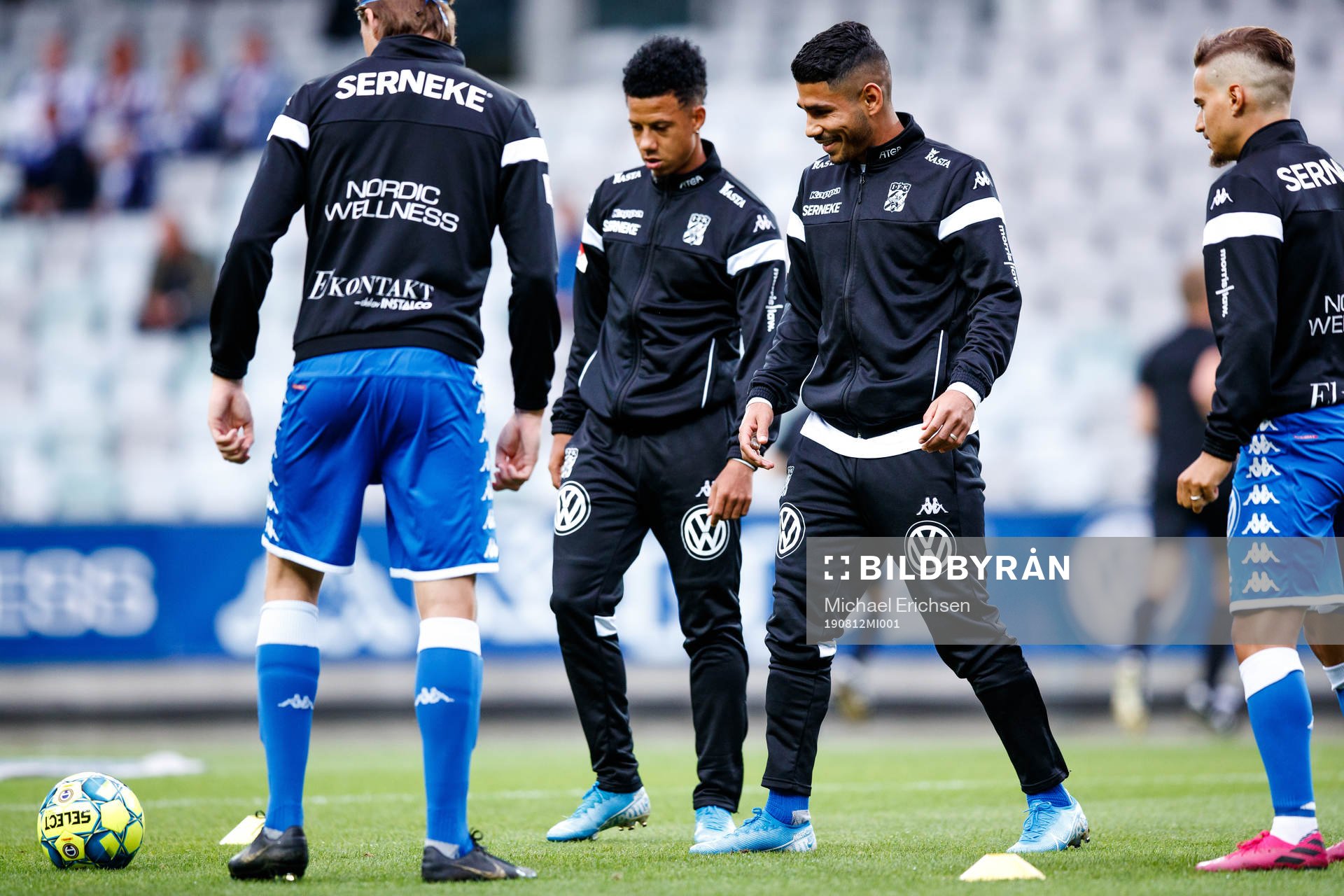 IFK Göteborgs Tobias Sana och Hosam Aiesh