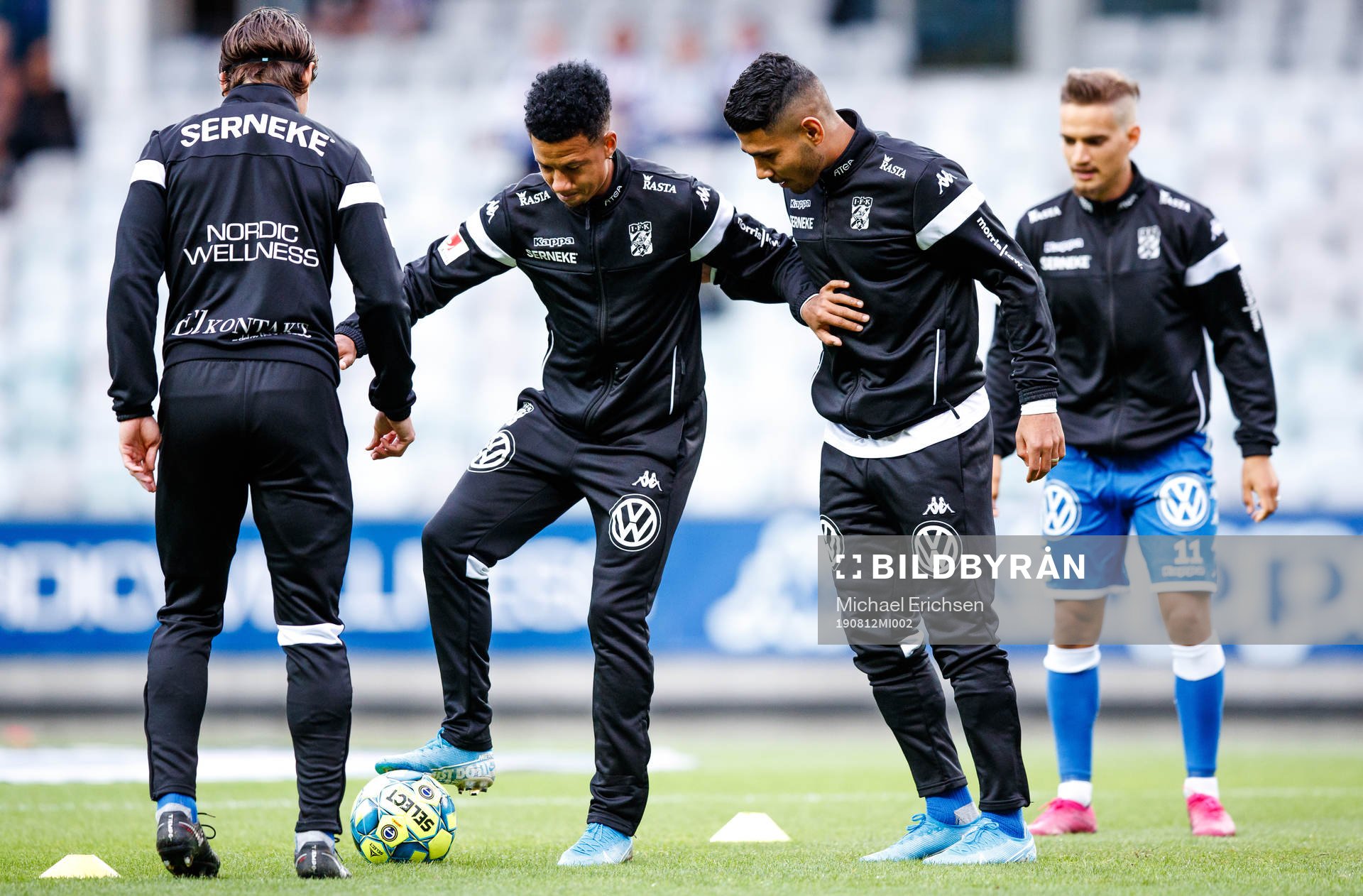 IFK Göteborgs Tobias Sana och Hosam Aiesh