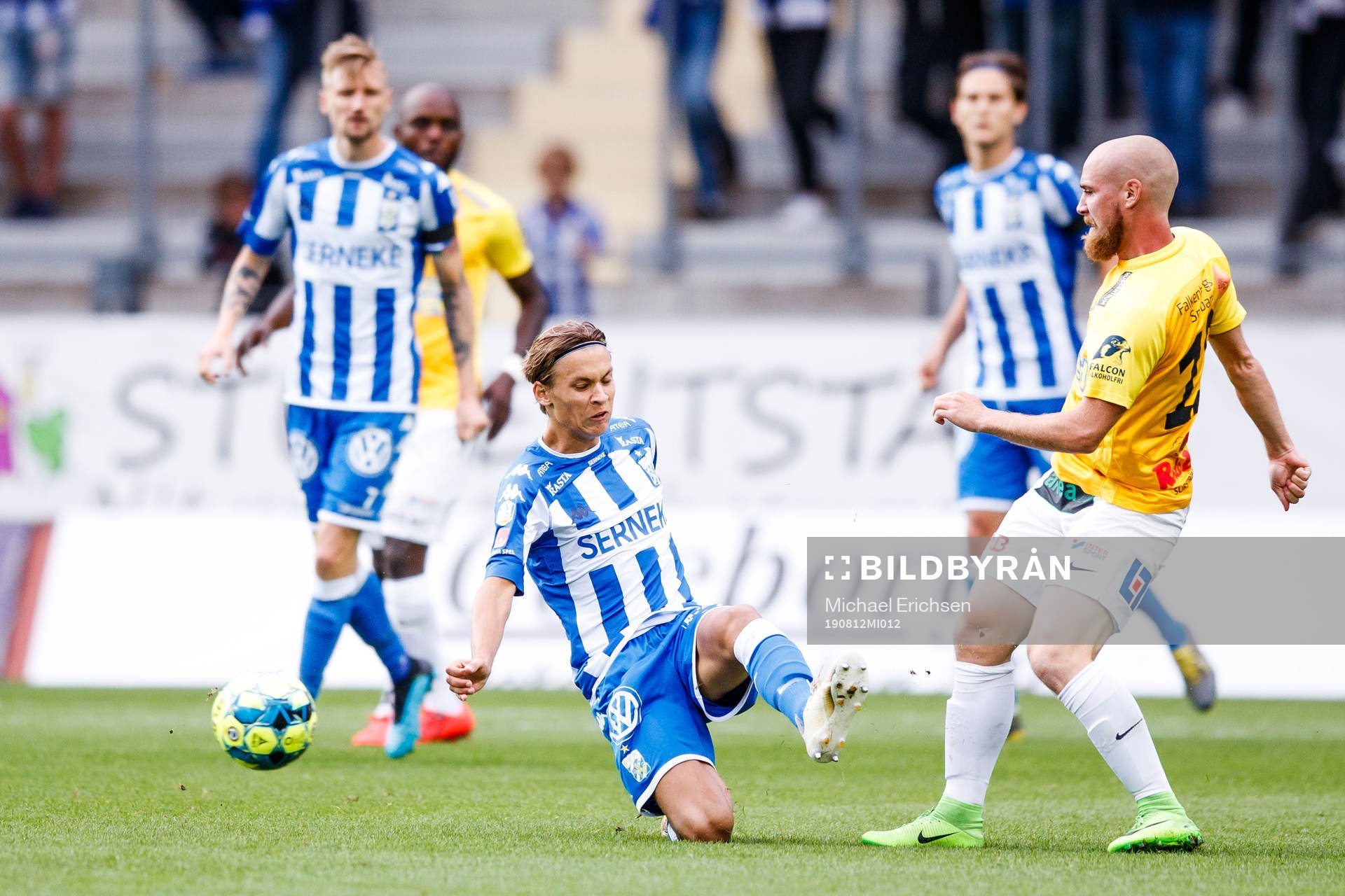 IFK Göteborgs Noah Alexandersson och Falkenbergs