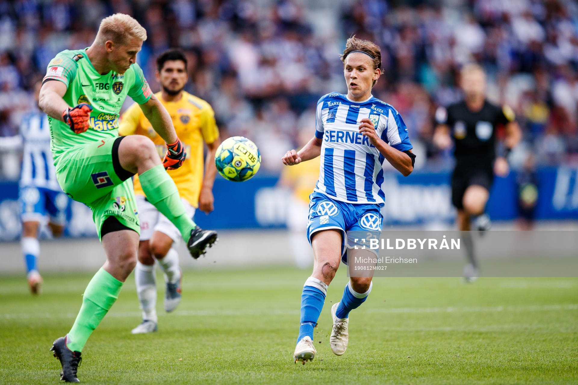 Falkenbergs Hampus Nilsson och IFK Göteborgs Noah