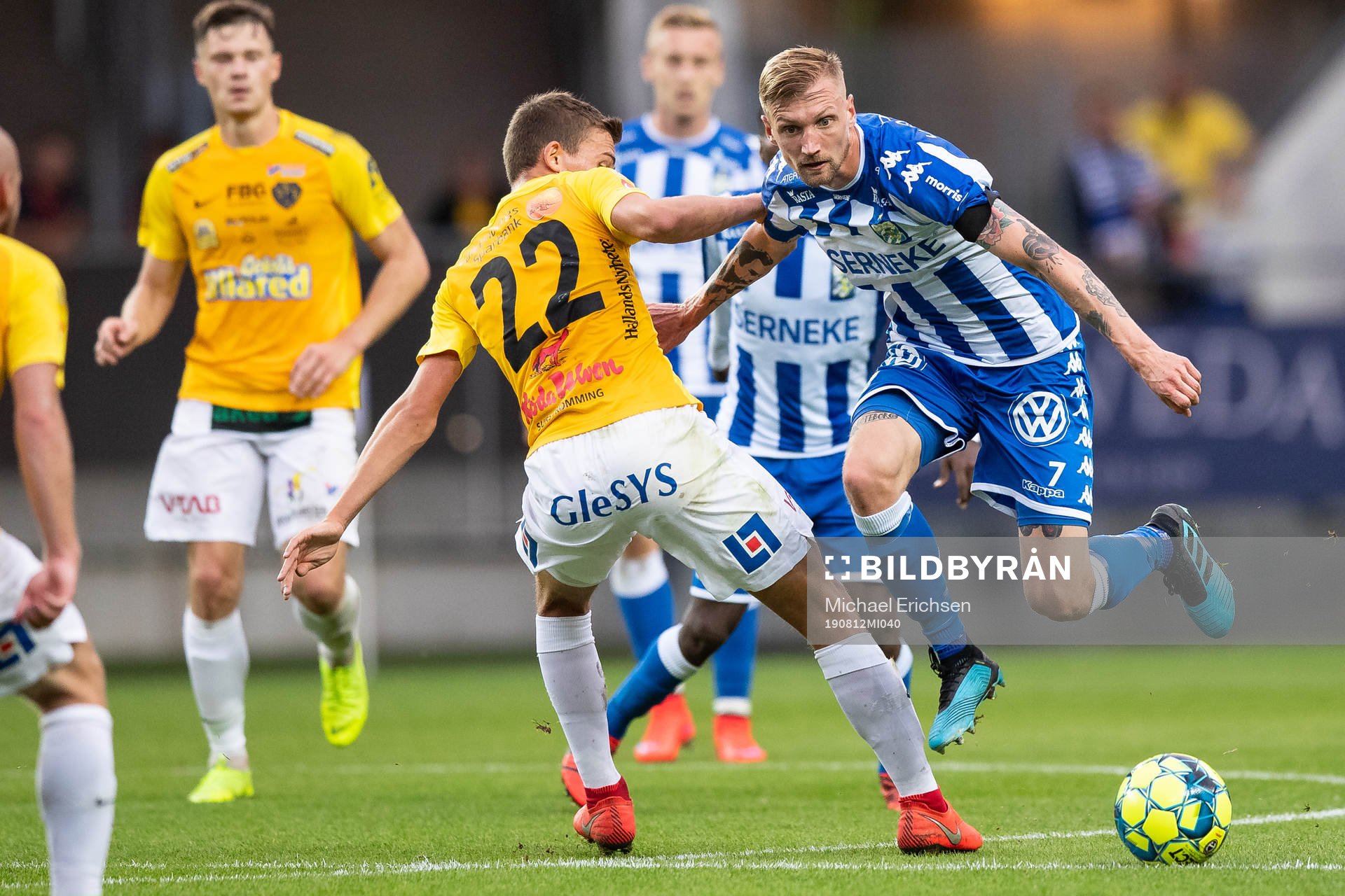 Falkenbergs John Björkengren och IFK Göteborgs Sebastian