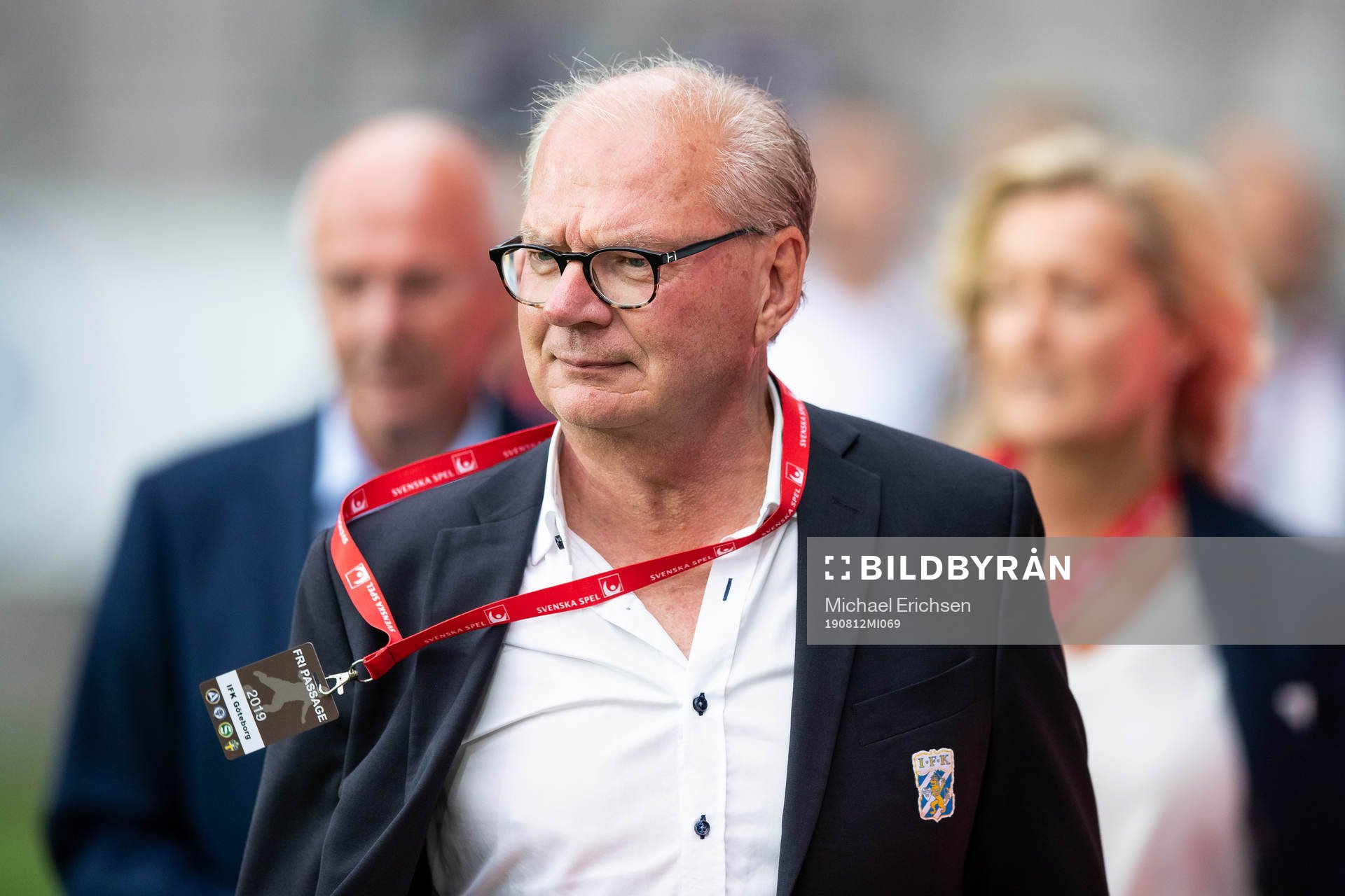 IFK Göteborgs ordförande Mats Engström innan