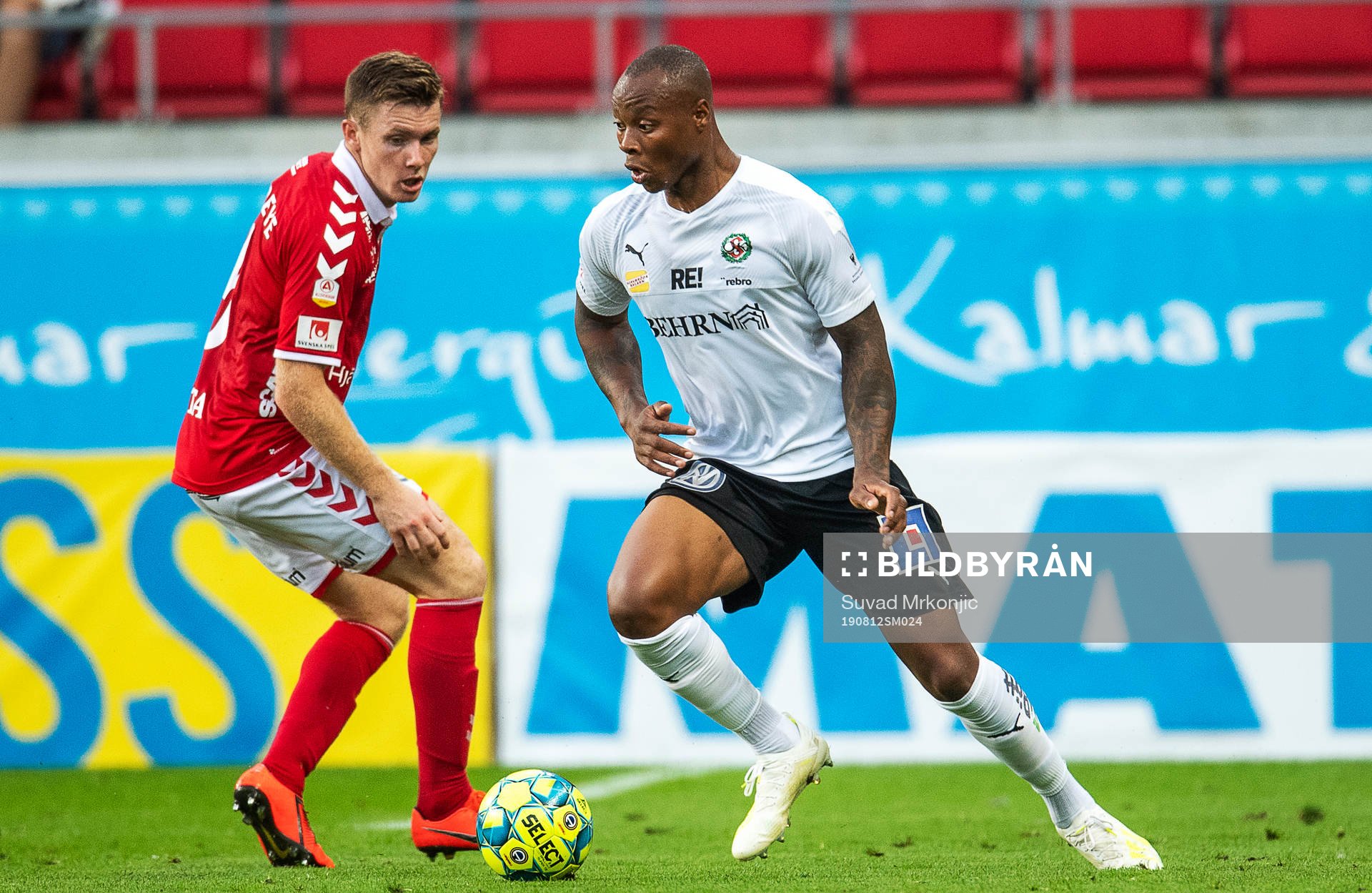 Örebros Carlos Strandberg och Kalmars Victor Agardius