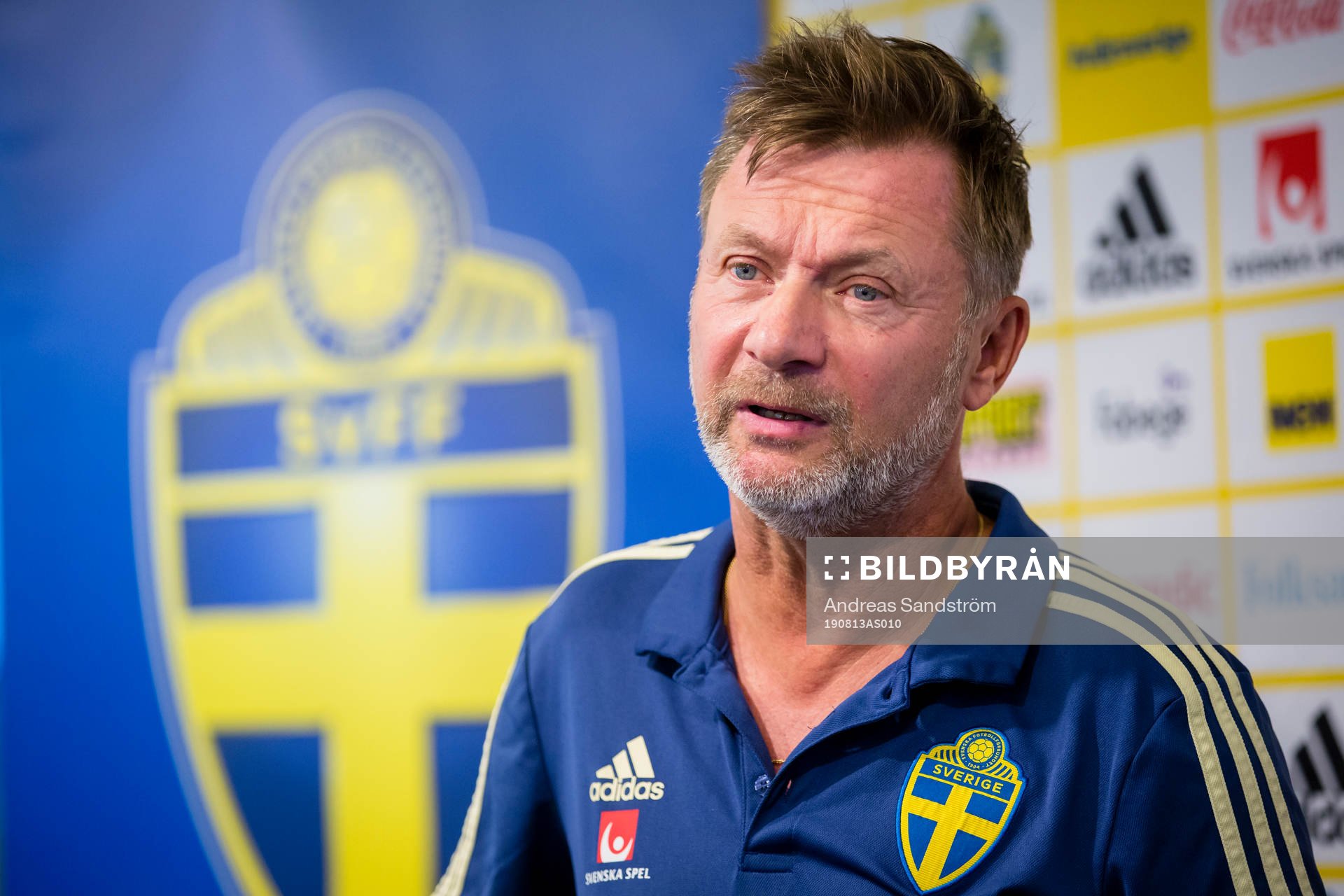 Peter Gerhardsson, förbundskapten för damlandslaget