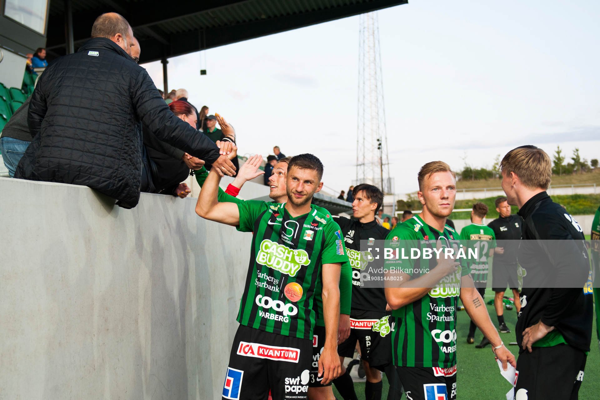 Varbergs Allbek Aliev jublar