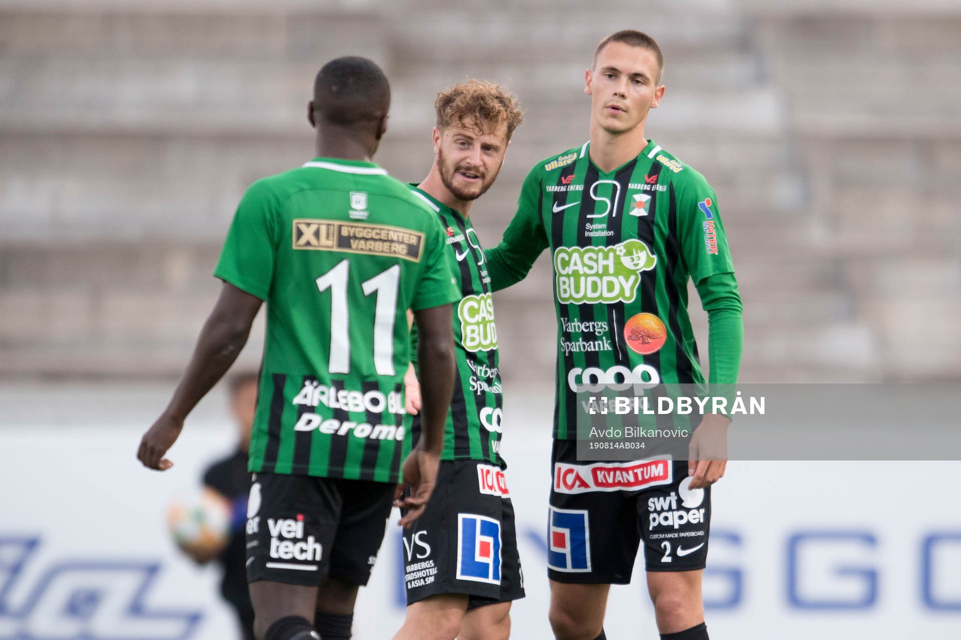 Varbergs Tobias Karlsson jublar