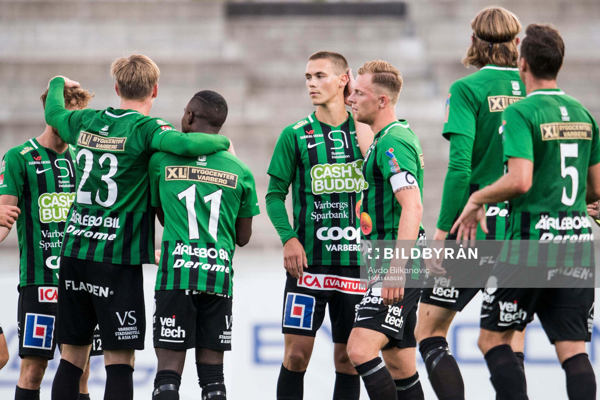 Varbergs Tobias Karlsson jublar