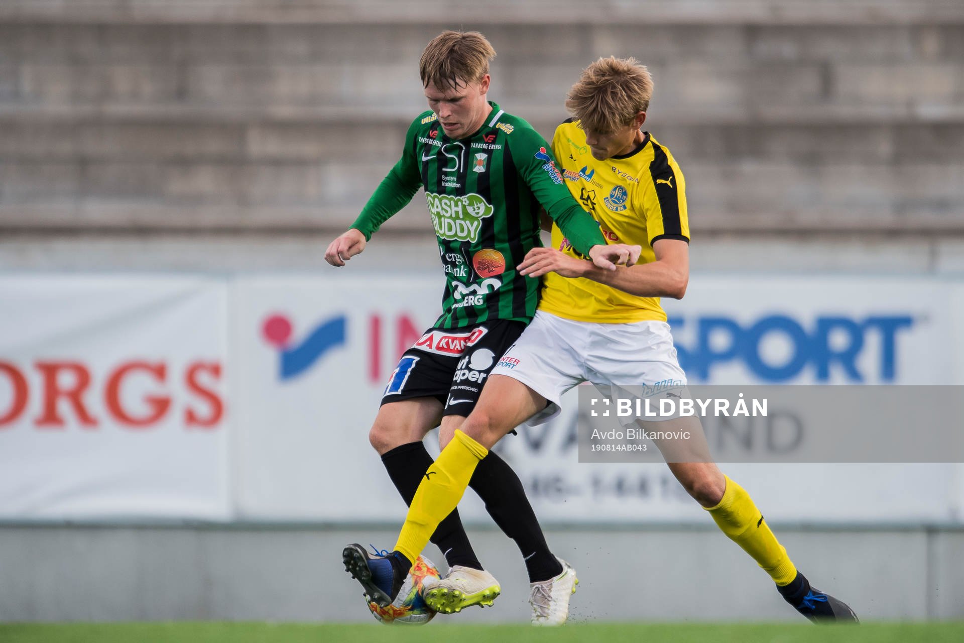 Lunds Måns Andersson och Varbergs Anton liljebäck