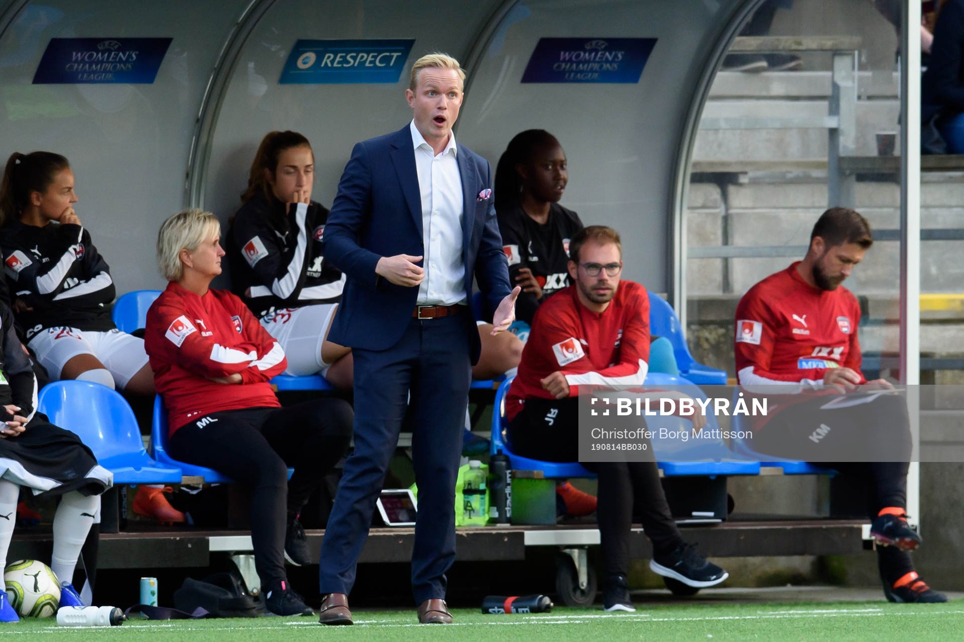 Rosengårds tränare Jonas Eidevall