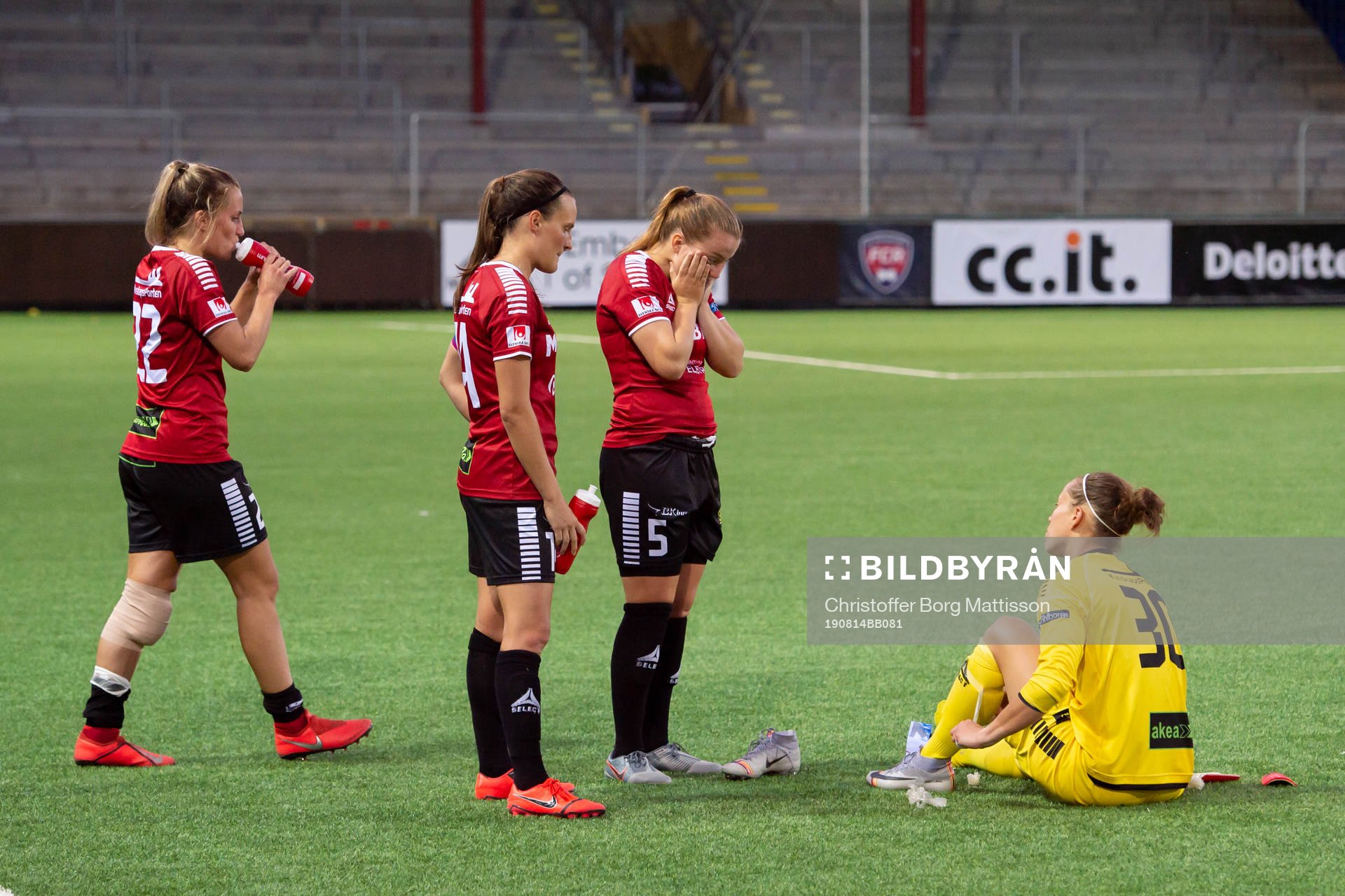 Limhamn Bunkeflos spelare deppar