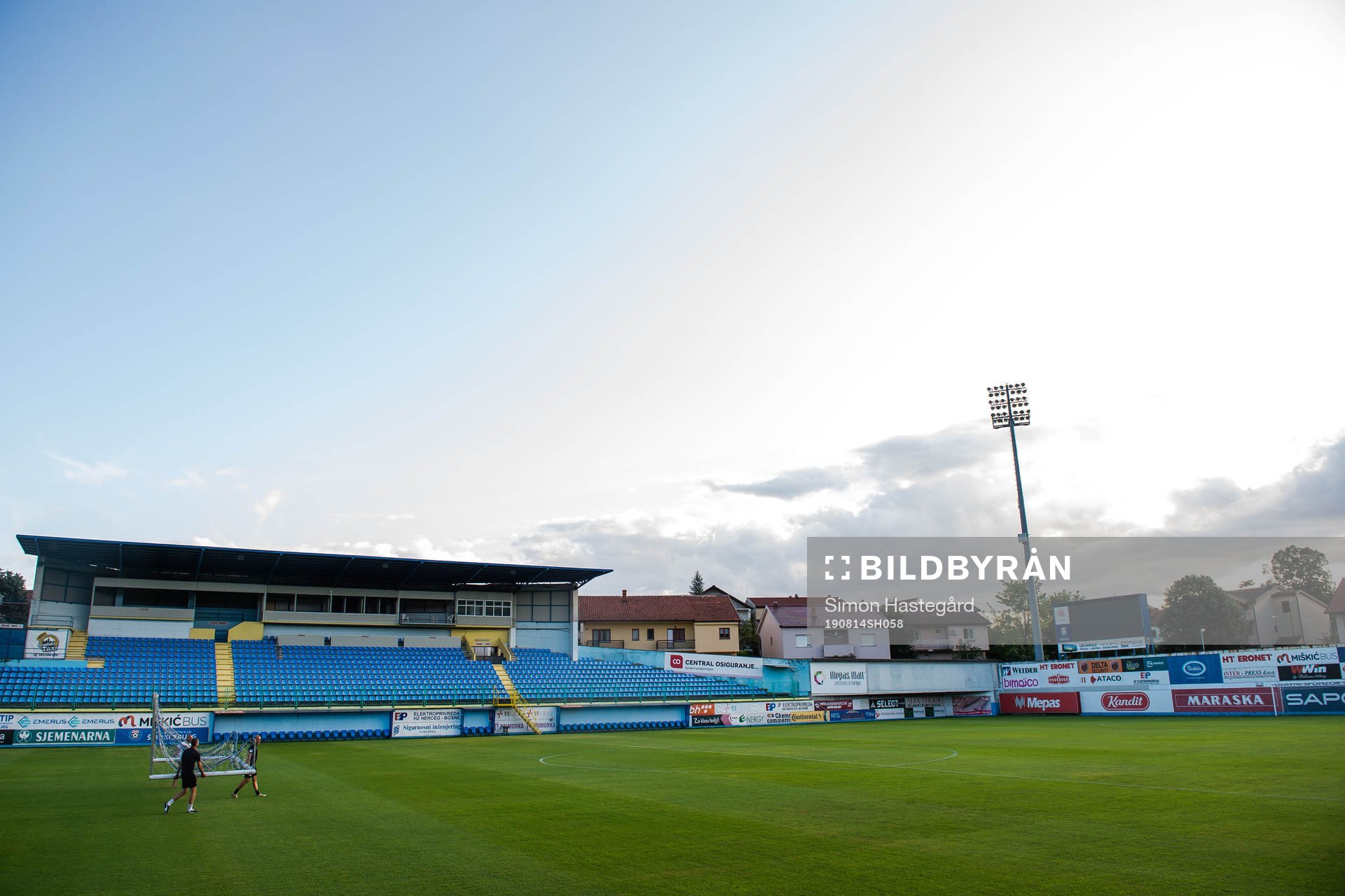 General view of Pecara Stadium
