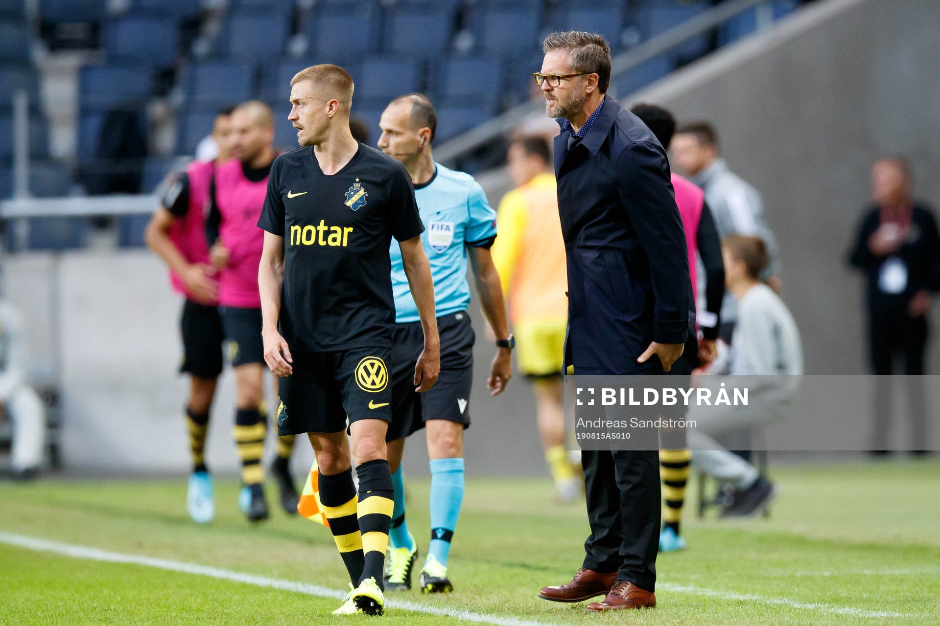 Rikard Norling, head coach of AIK