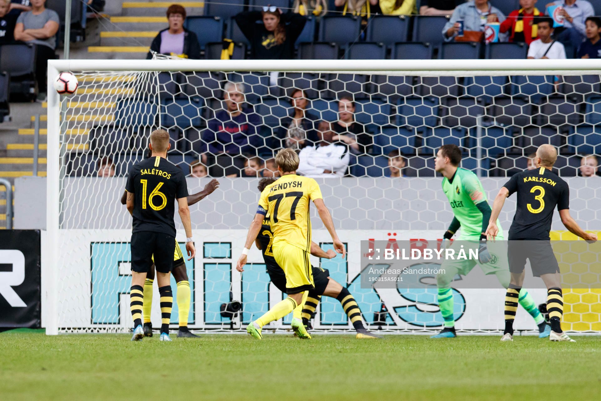 Yury Kendysh of Sheriff Tiraspol nods the ball in the goal