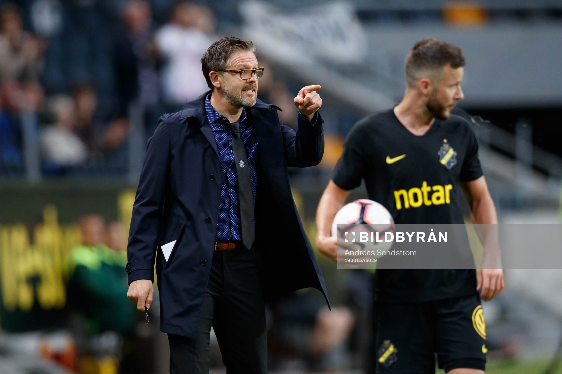 Rikard Norling, head coach of AIK
