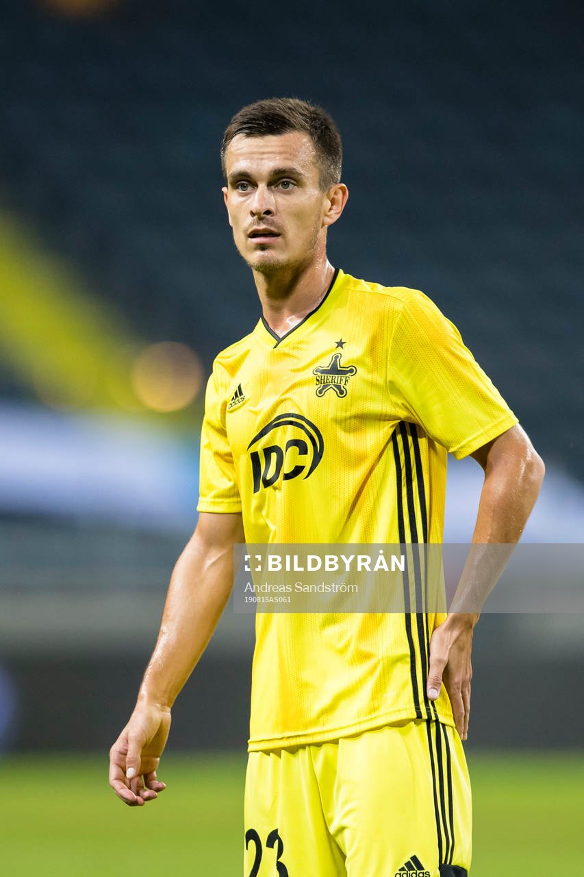 Artem Hordiienko of Sheriff Tiraspol