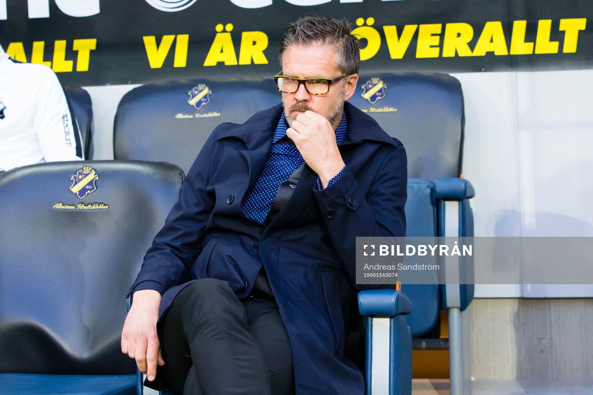 Rikard Norling, head coach of AIK