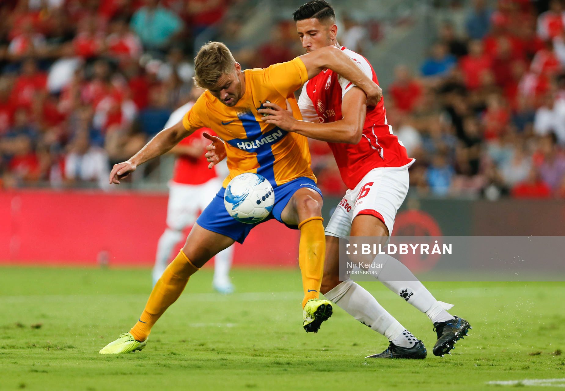 Christoffer Nyman of IFK Norrköping  and Eden Shamir of