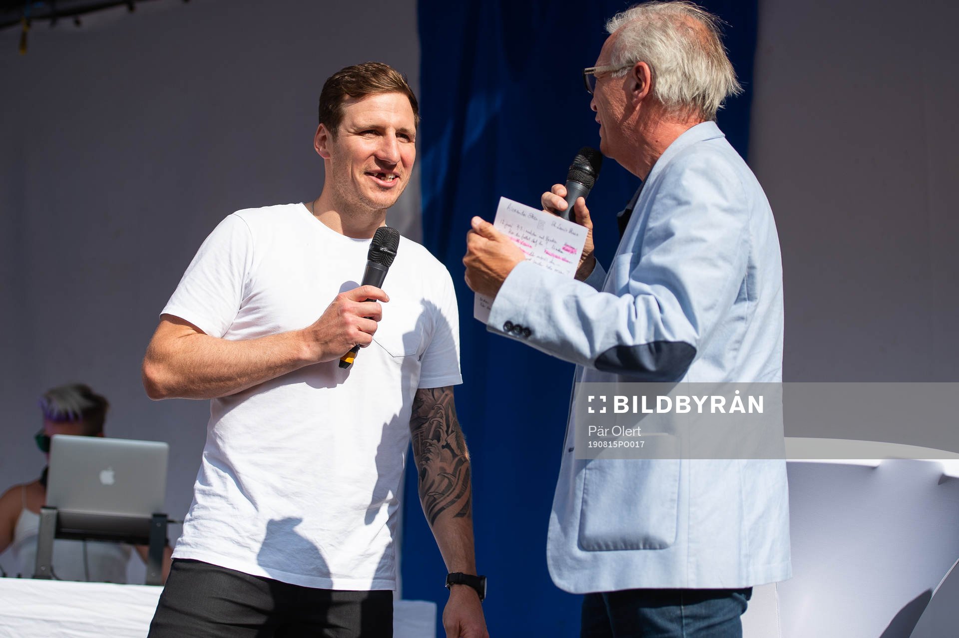 Alexander Steen och Christer Jonasson