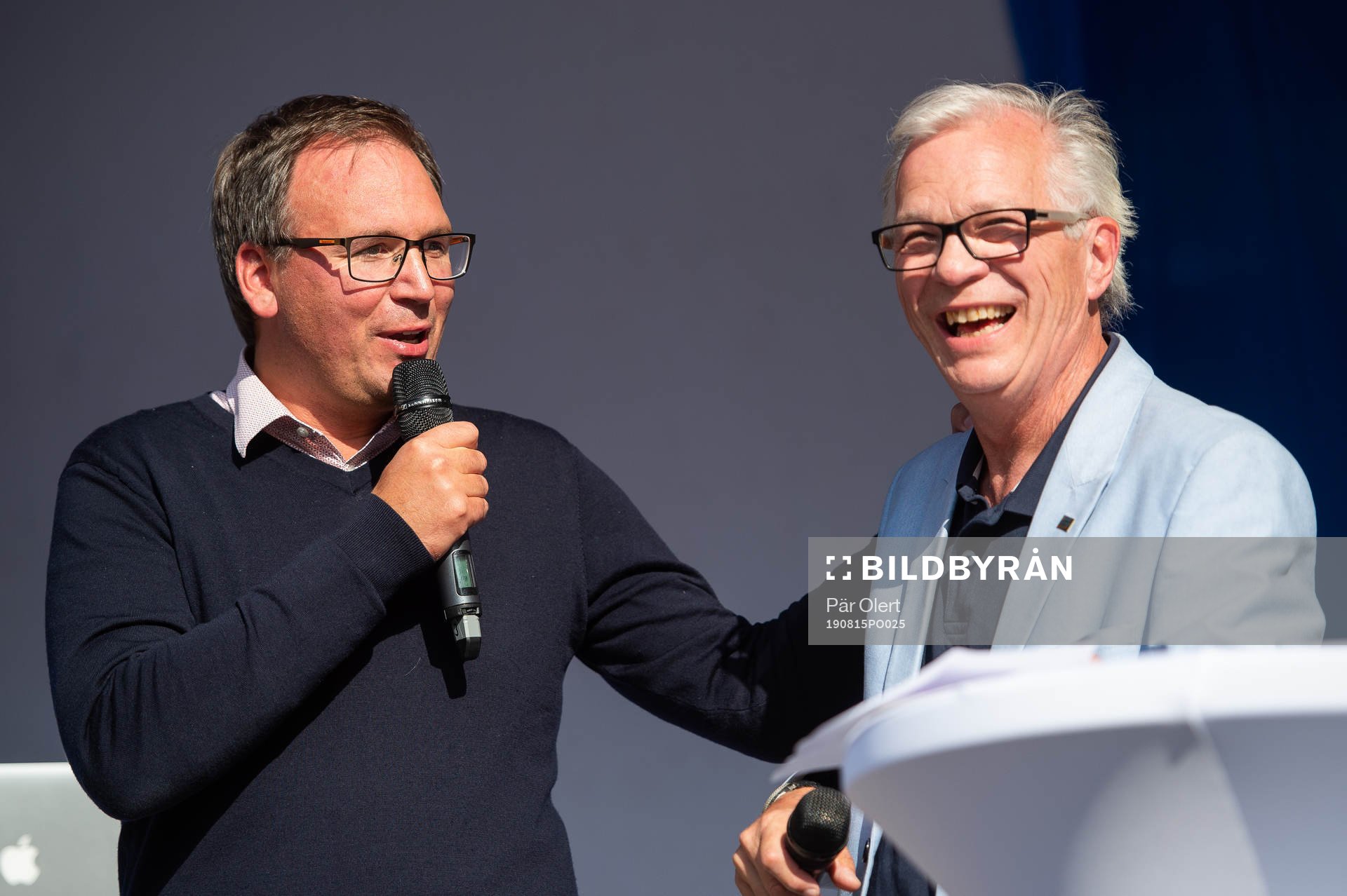Sundsvall kommunstyrelsens ordförande Peder Björk och