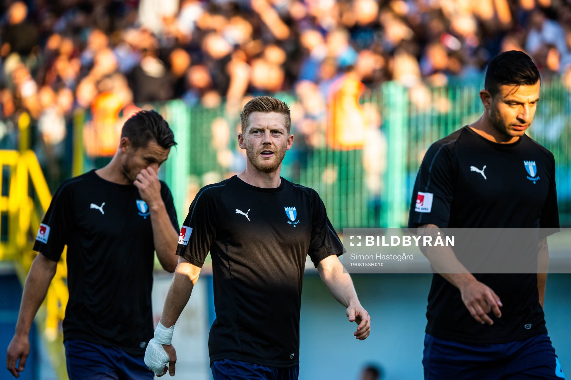 Markus Rosenberg , Anders Christiansen and Behrang Safari