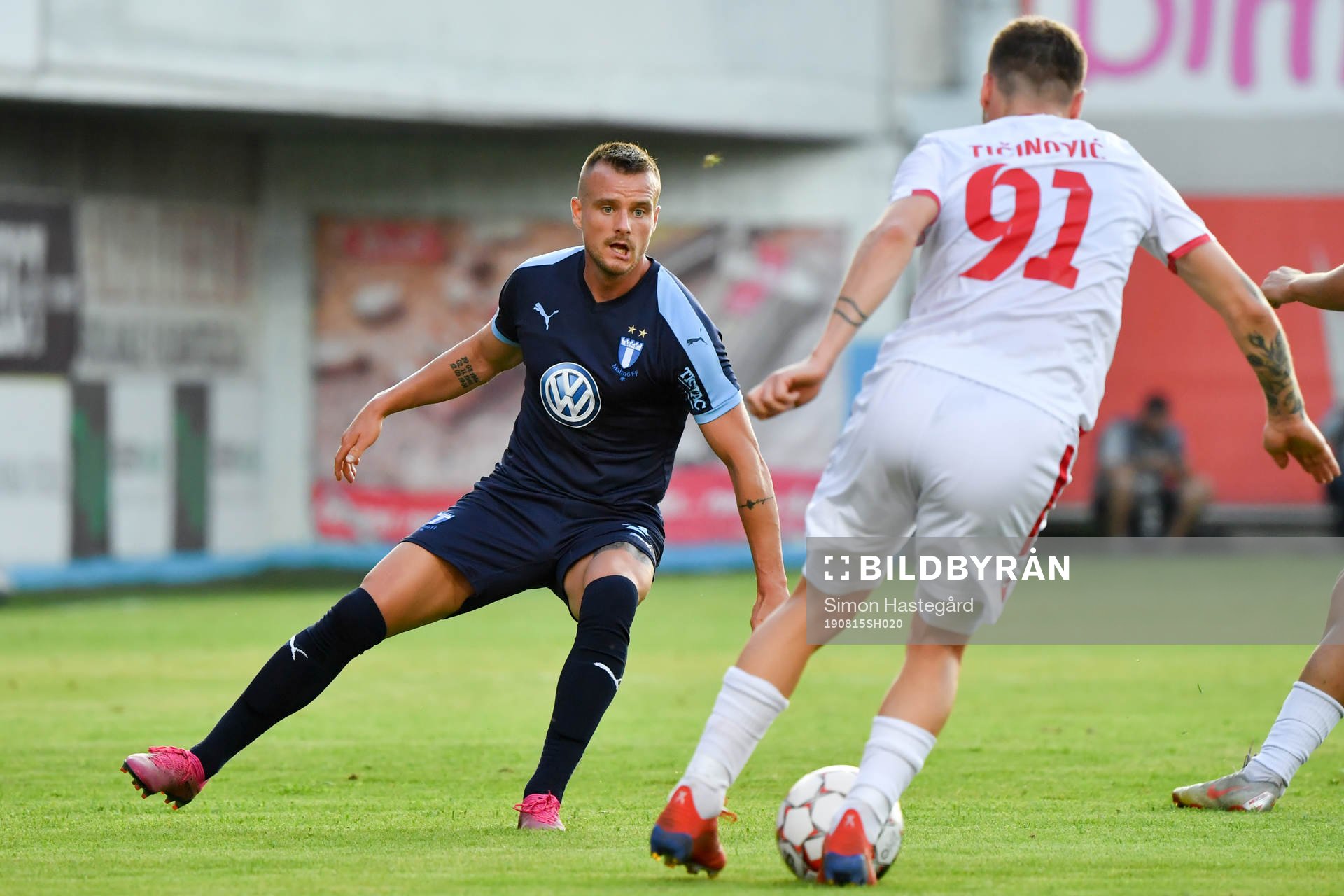 Eric Larsson of Malmö FF
