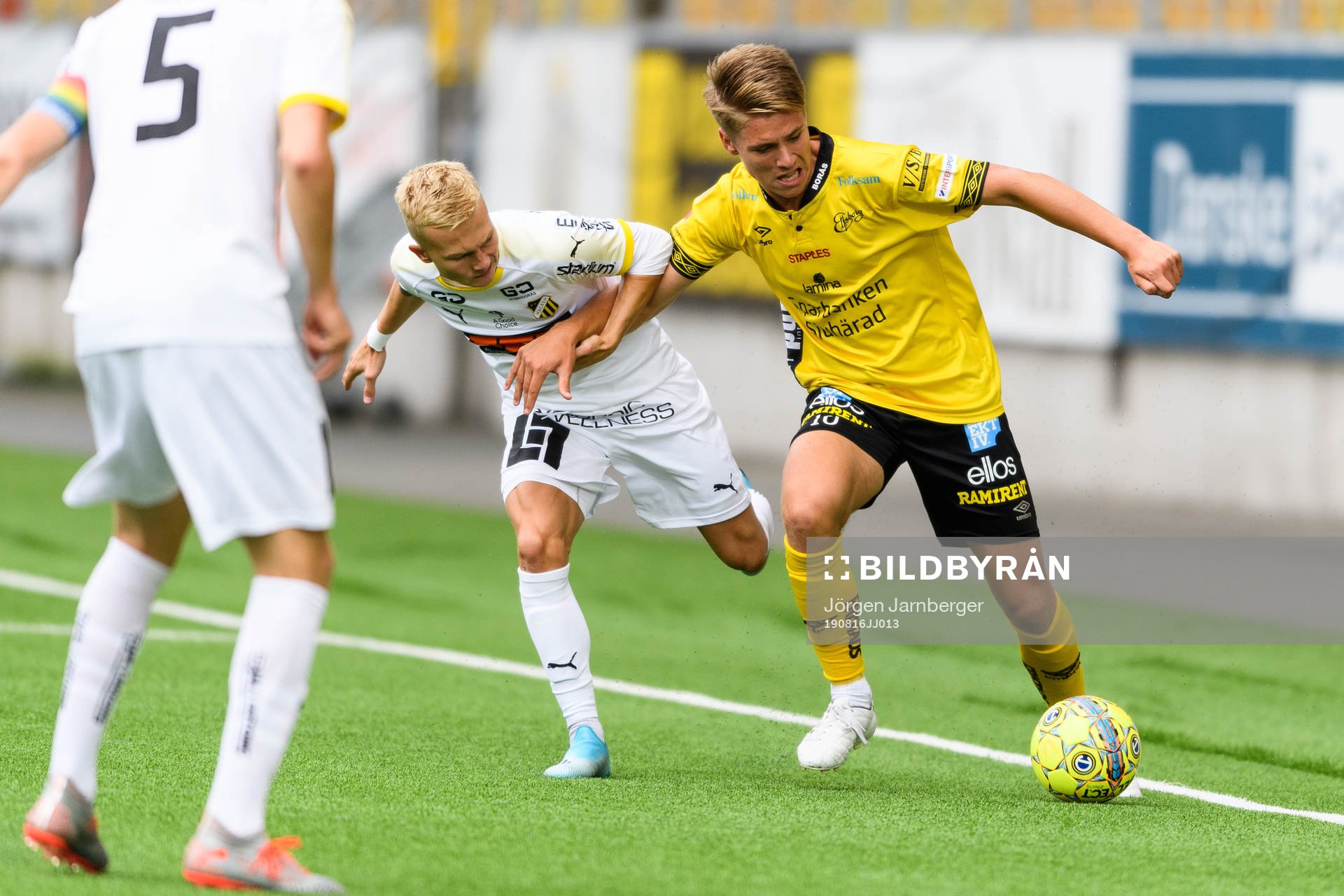 Elfsborgs Oliver Zandén och Häckens Marcus Bärkroth
